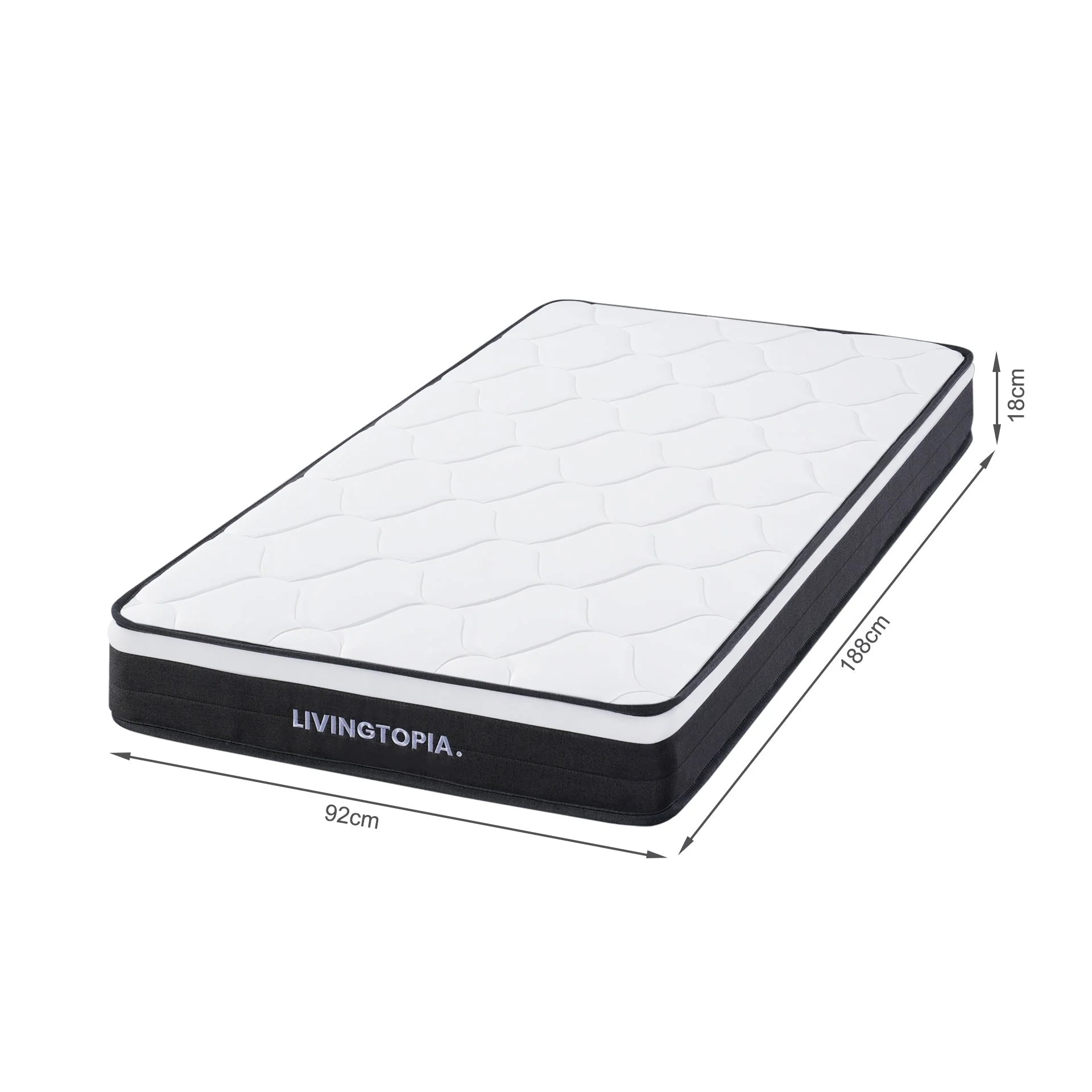 Comfort Classic Pocket Spring Mattress - Single - Image 12