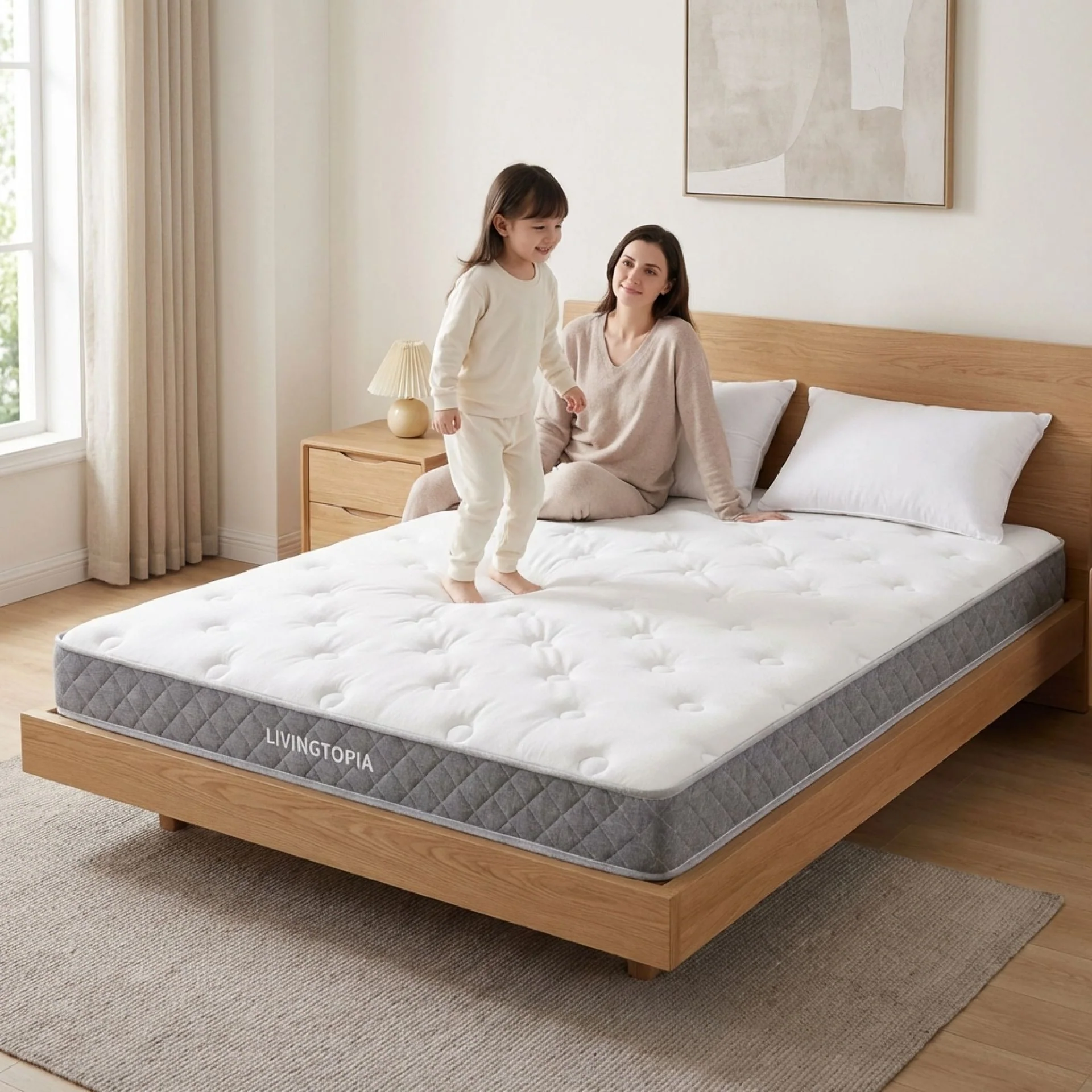 LivingTopia DreamNest Classic Double Mattress - Image 16
