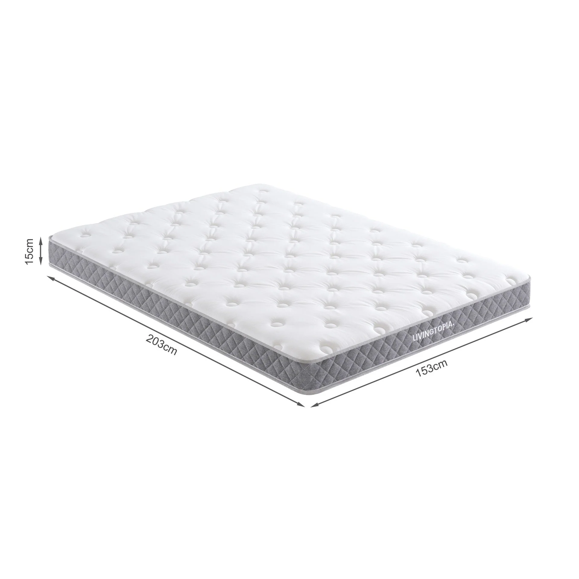 LivingTopia DreamNest Classic Queen Mattress - Image 12
