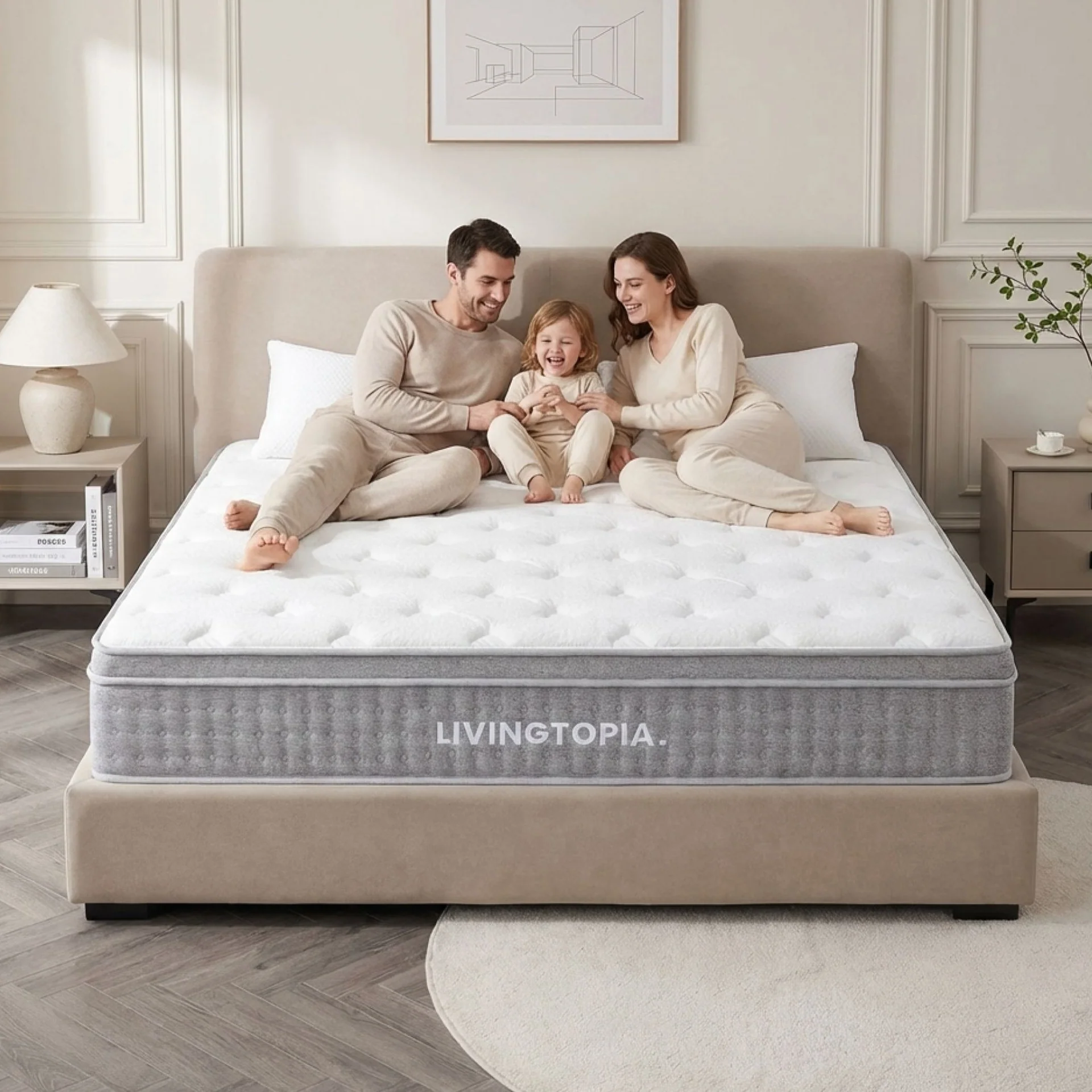 LivingTopia DreamNest Prime Super King Mattress