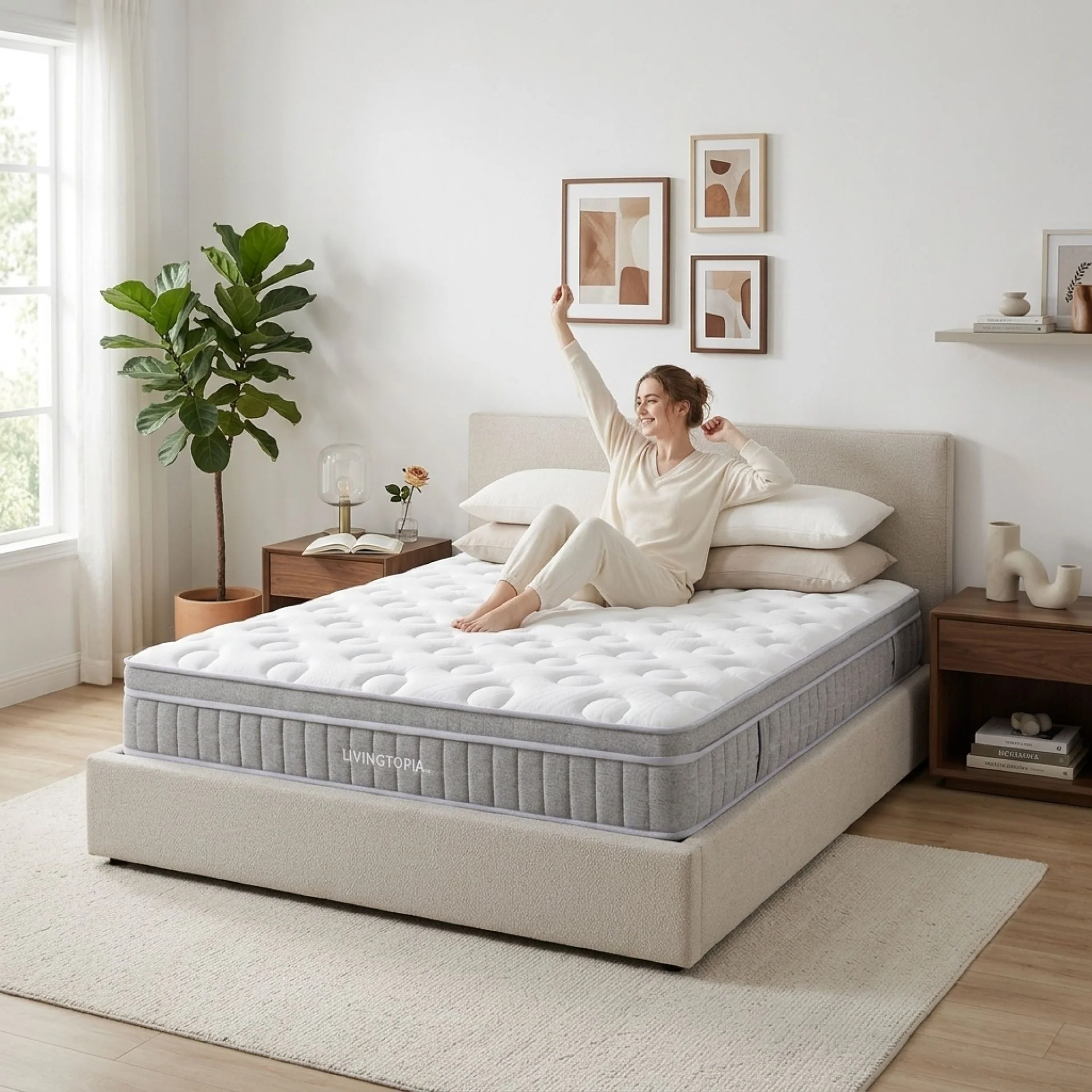 LivingTopia DreamNest Pro King Mattress - Image 15