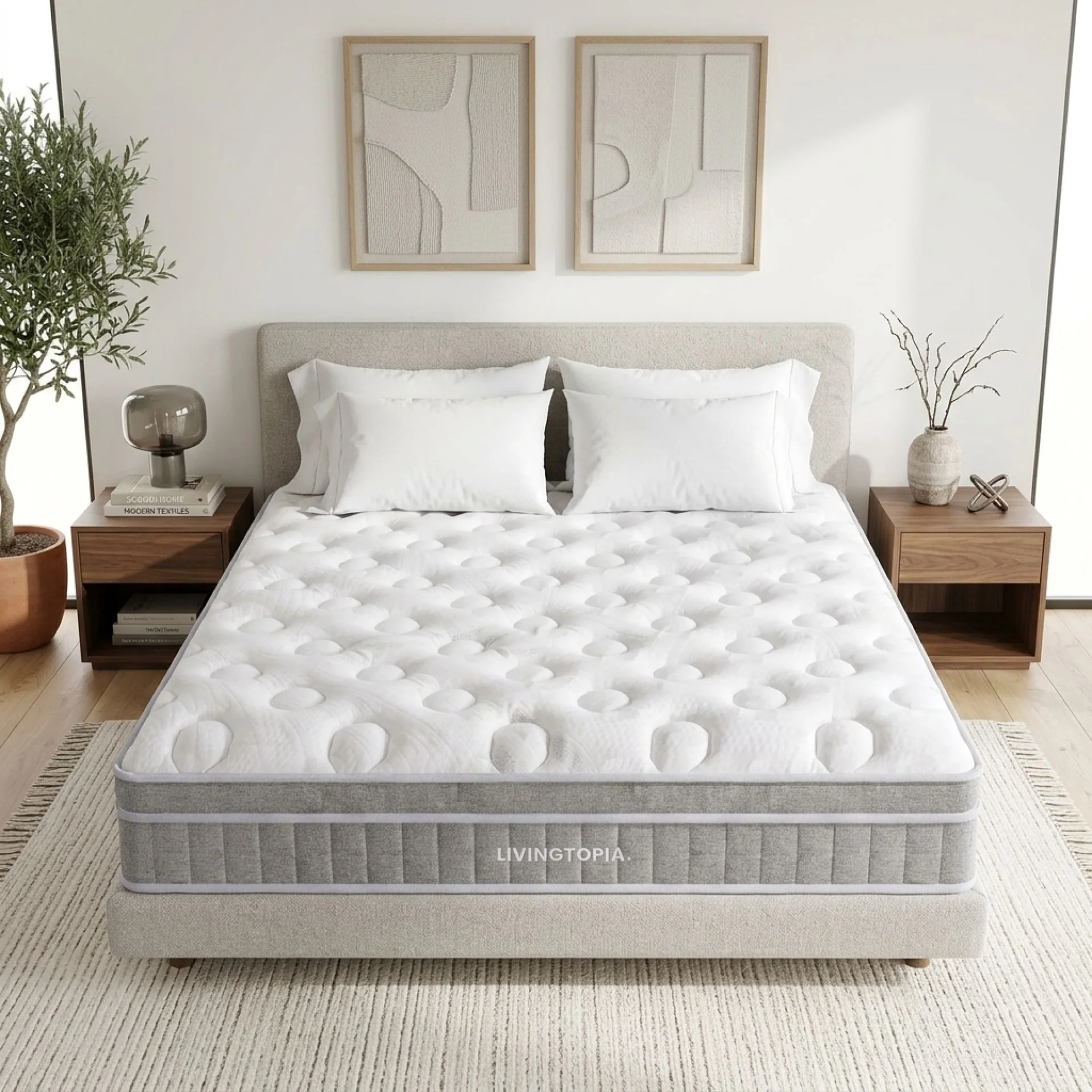 LivingTopia DreamNest Pro King Mattress - Image 4