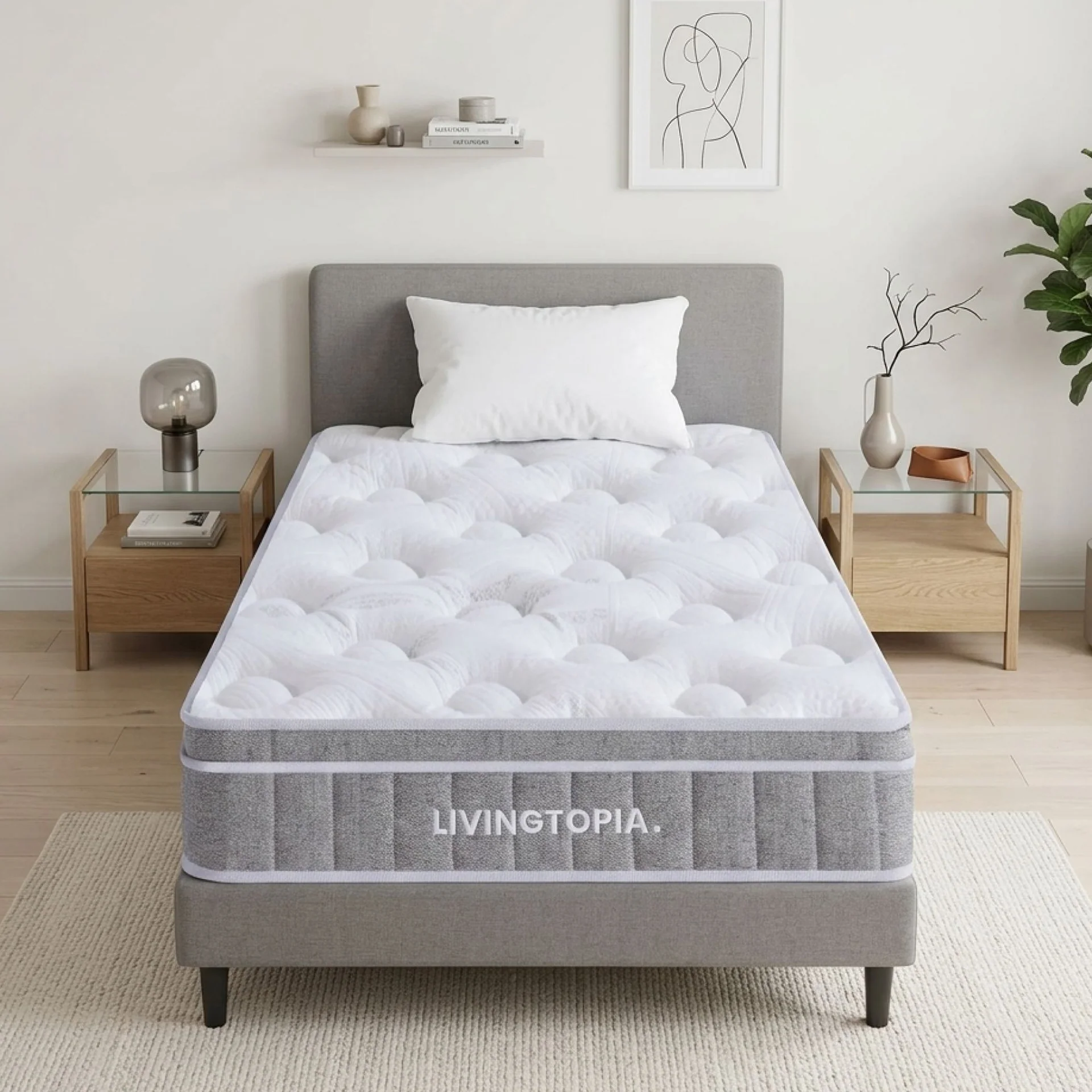 LivingTopia DreamNest Pro King Single Mattress - Image 4