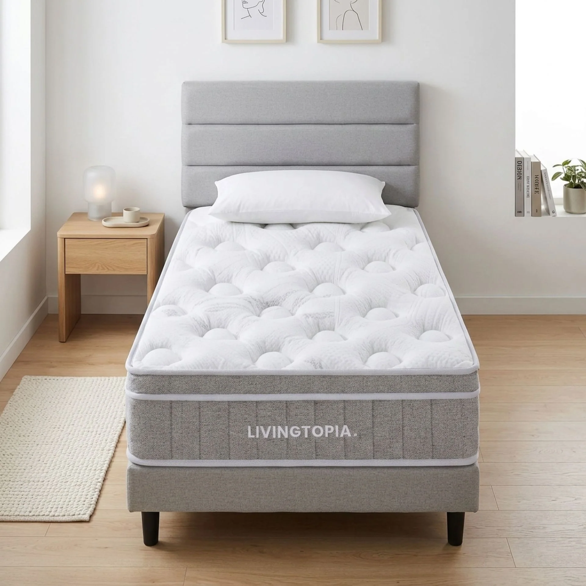 LivingTopia DreamNest Pro Single Mattress - Image 4