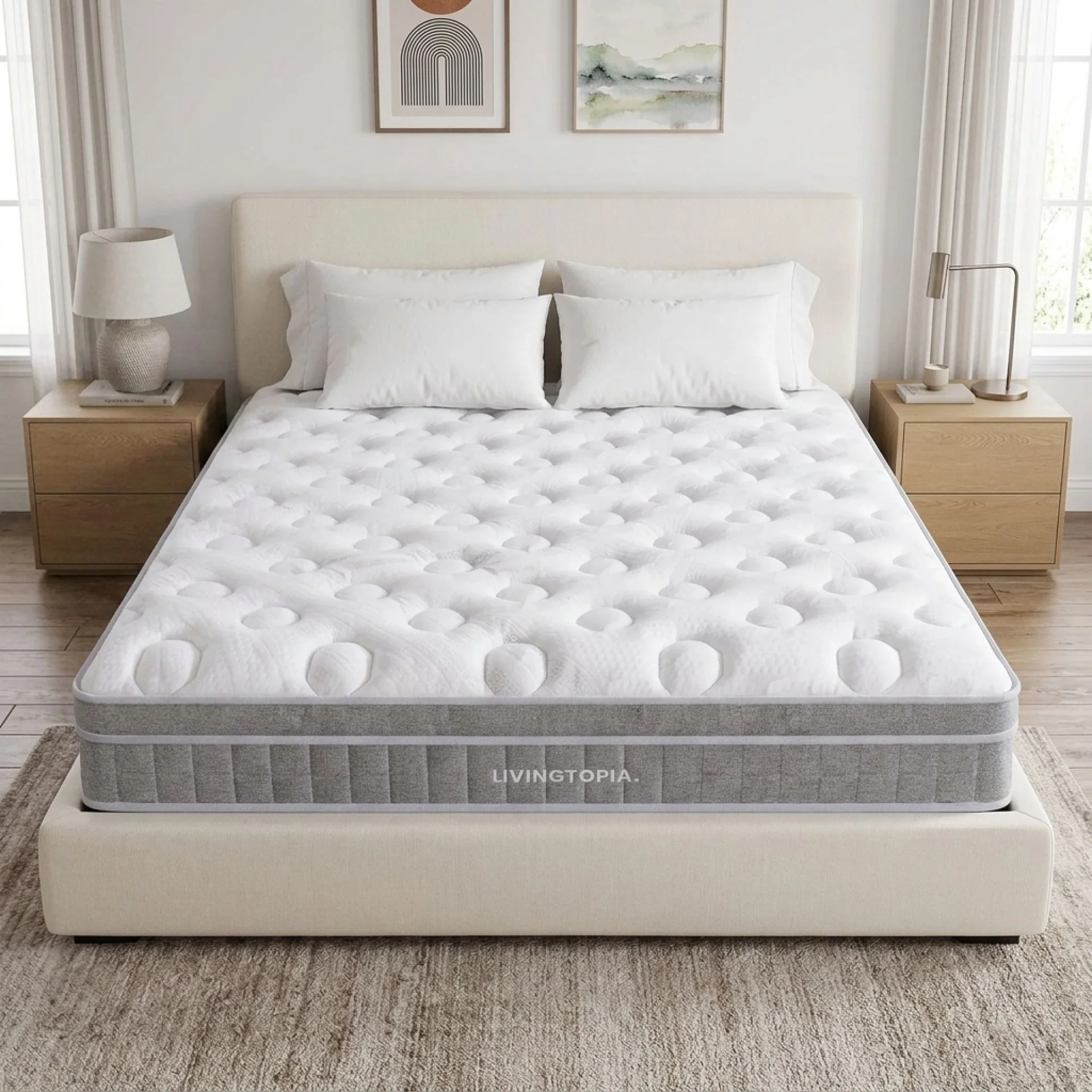 LivingTopia DreamNest Pro Super King Mattress - Image 4