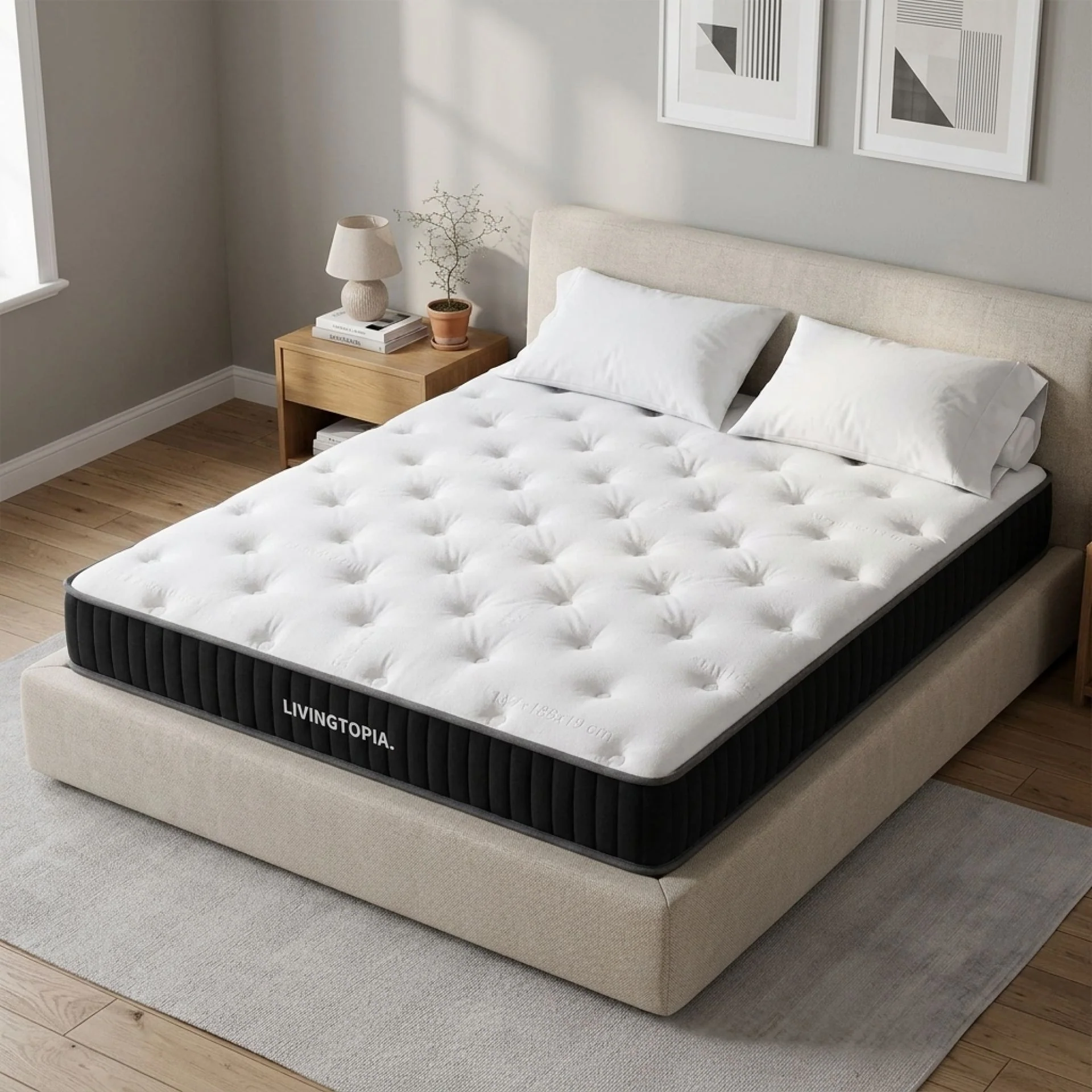 LivingTopia FirmNest Classic Double Mattress - Image 13