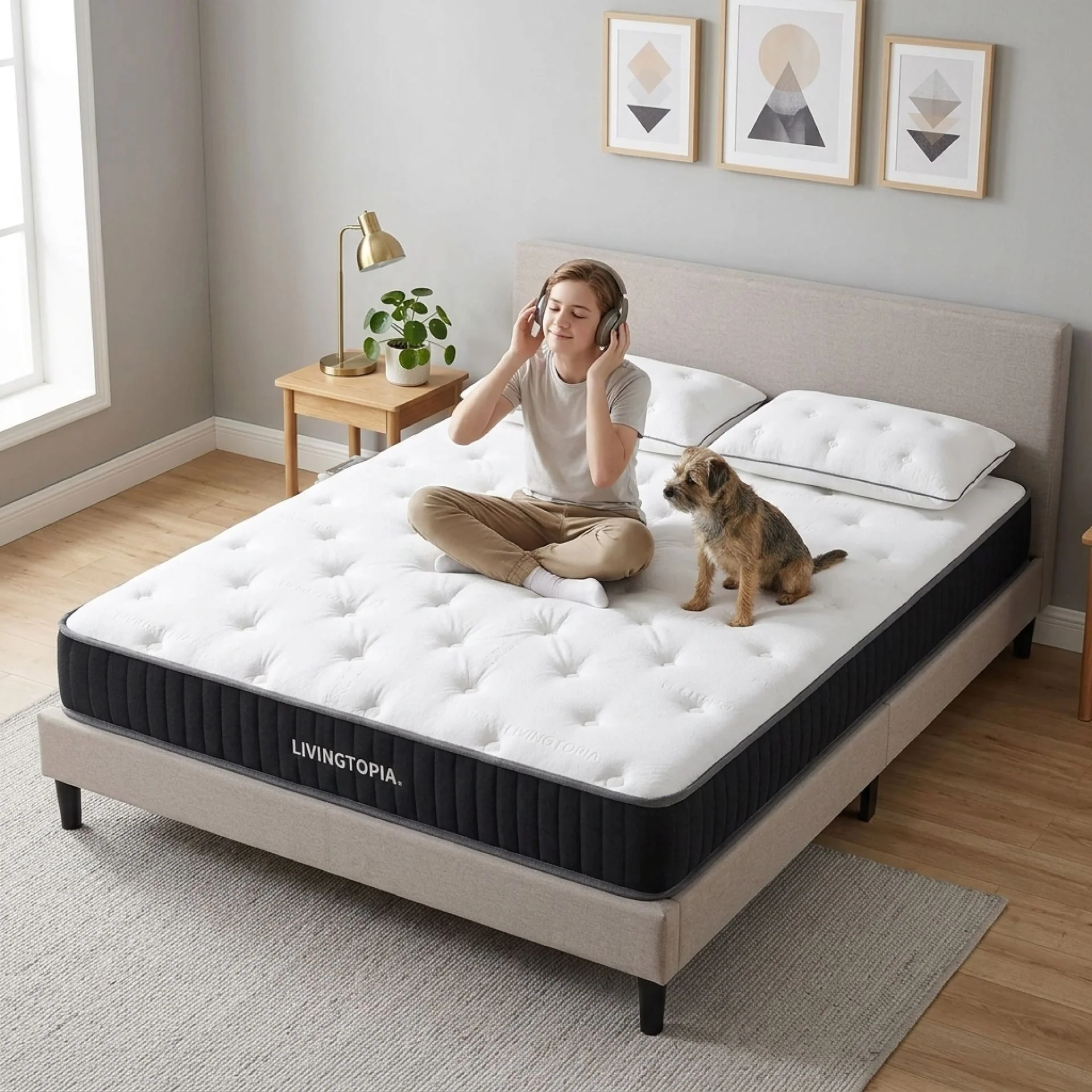 LivingTopia FirmNest Classic Double Mattress - Image 16