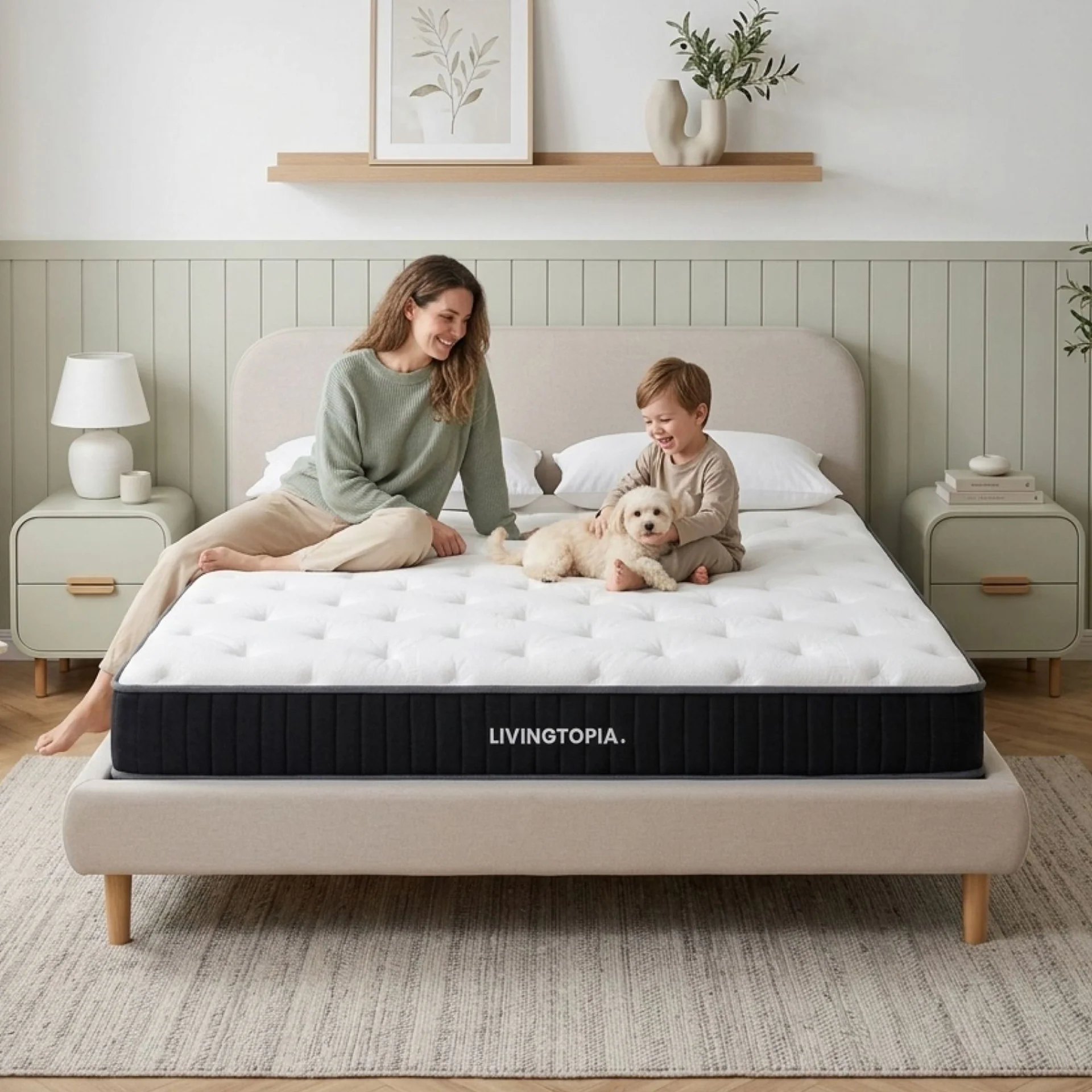 LivingTopia FirmNest Classic King Mattress