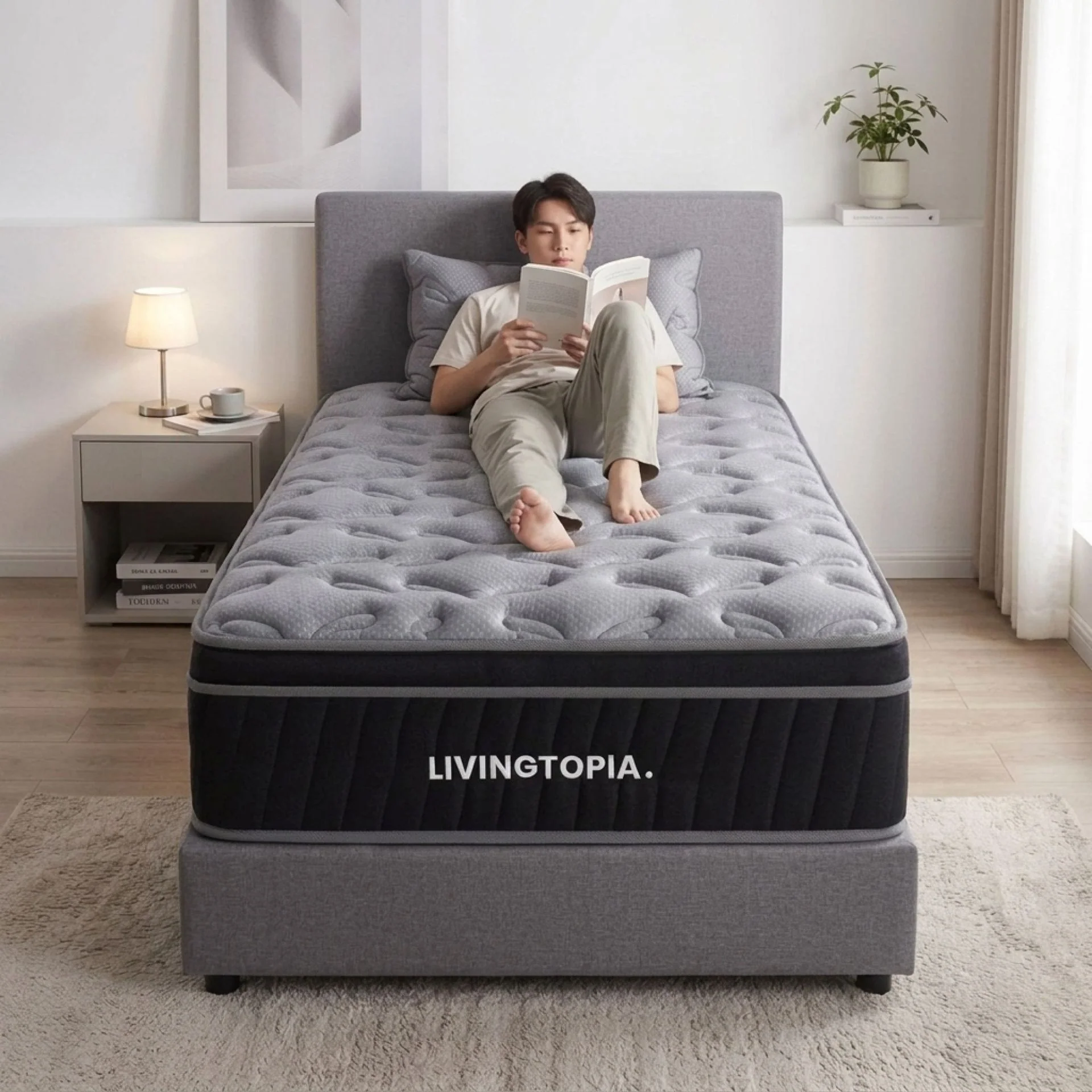 LivingTopia FirmNest Prime Single Mattress