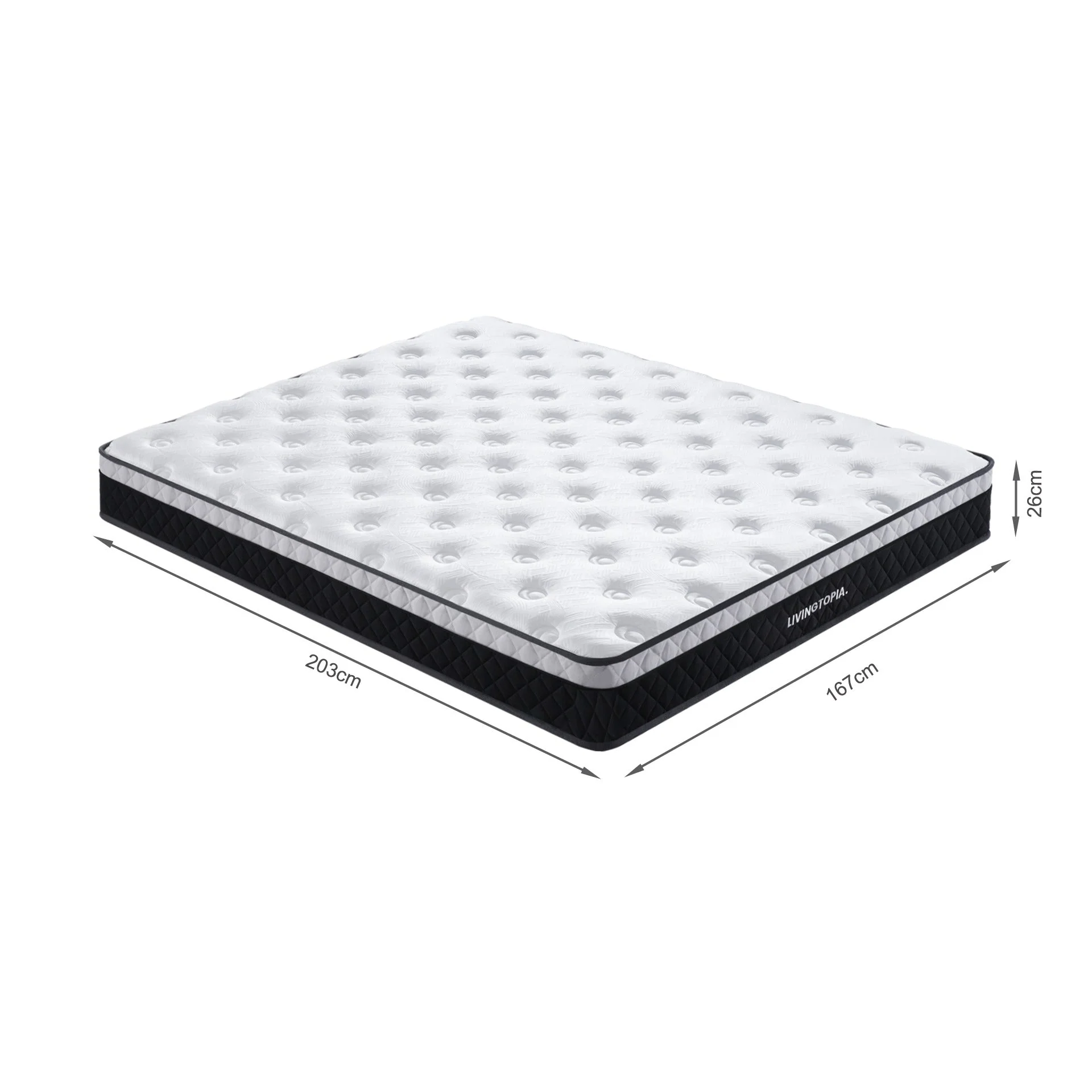 LivingTopia FirmNest Pro King Mattress - Image 12