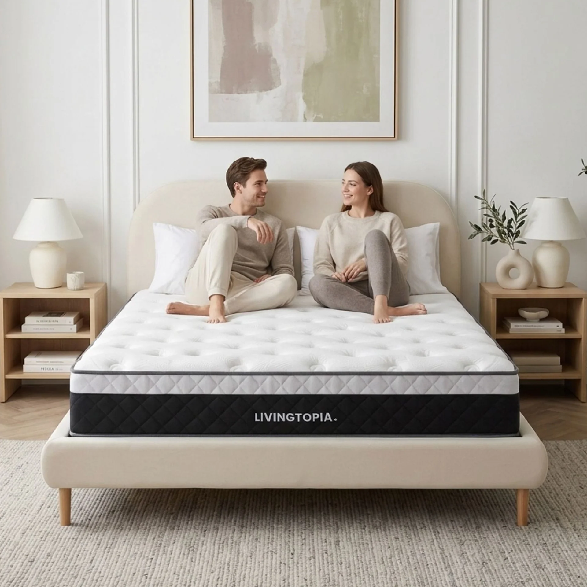 LivingTopia FirmNest Pro Queen Mattress