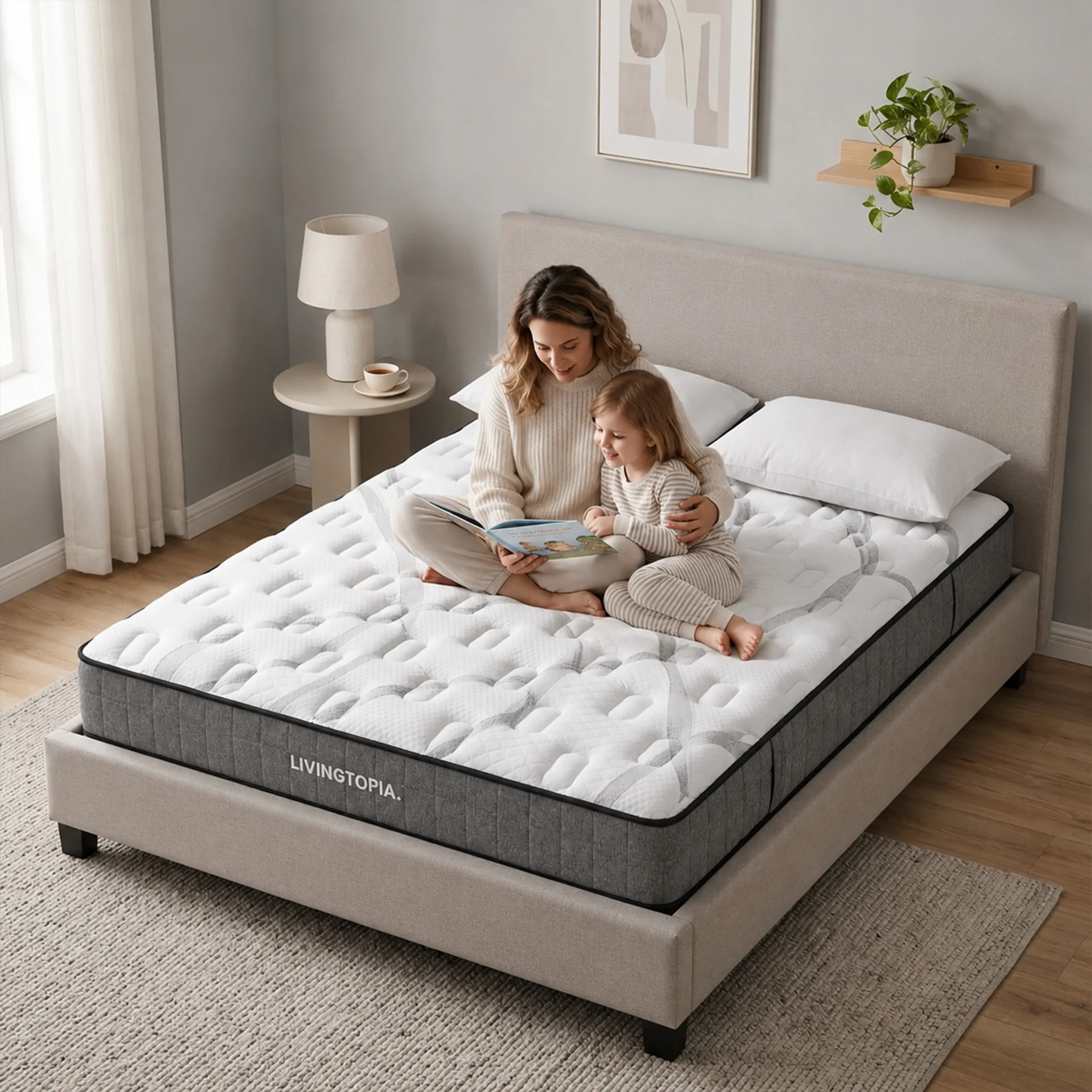 LivingTopia Hybrid Classic Double Mattress - Image 16
