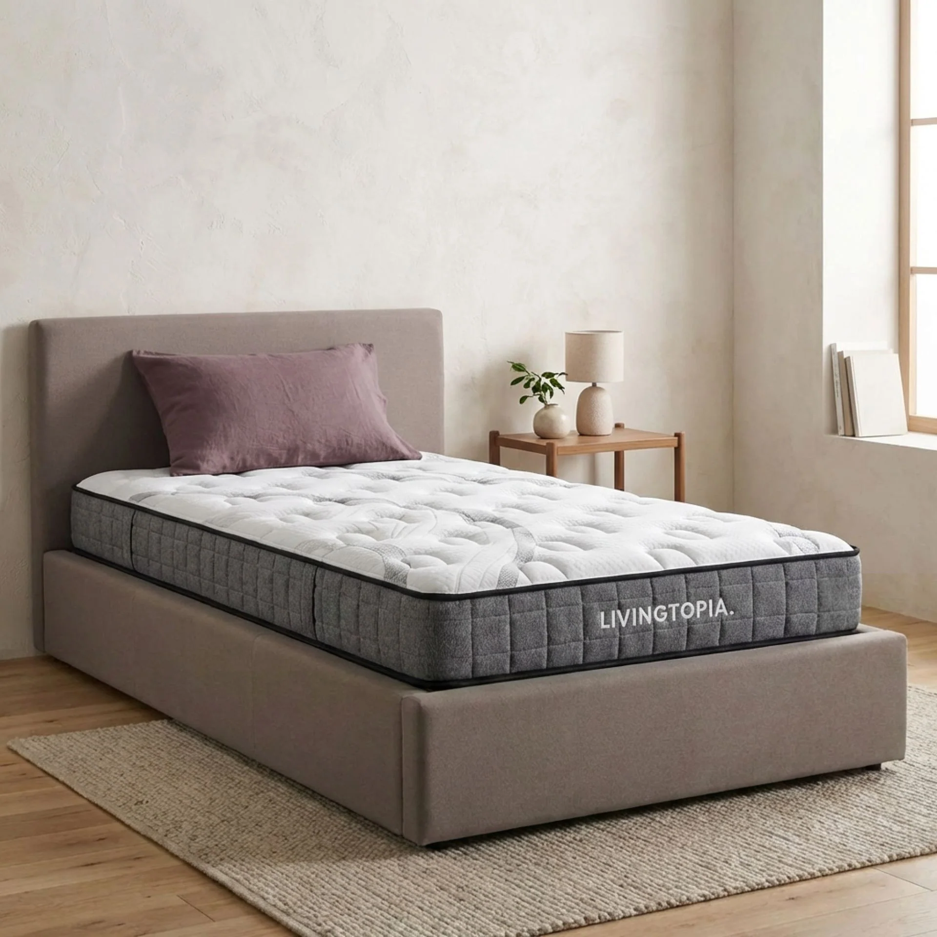 LivingTopia Hybrid Classic King Single Mattress - Image 14