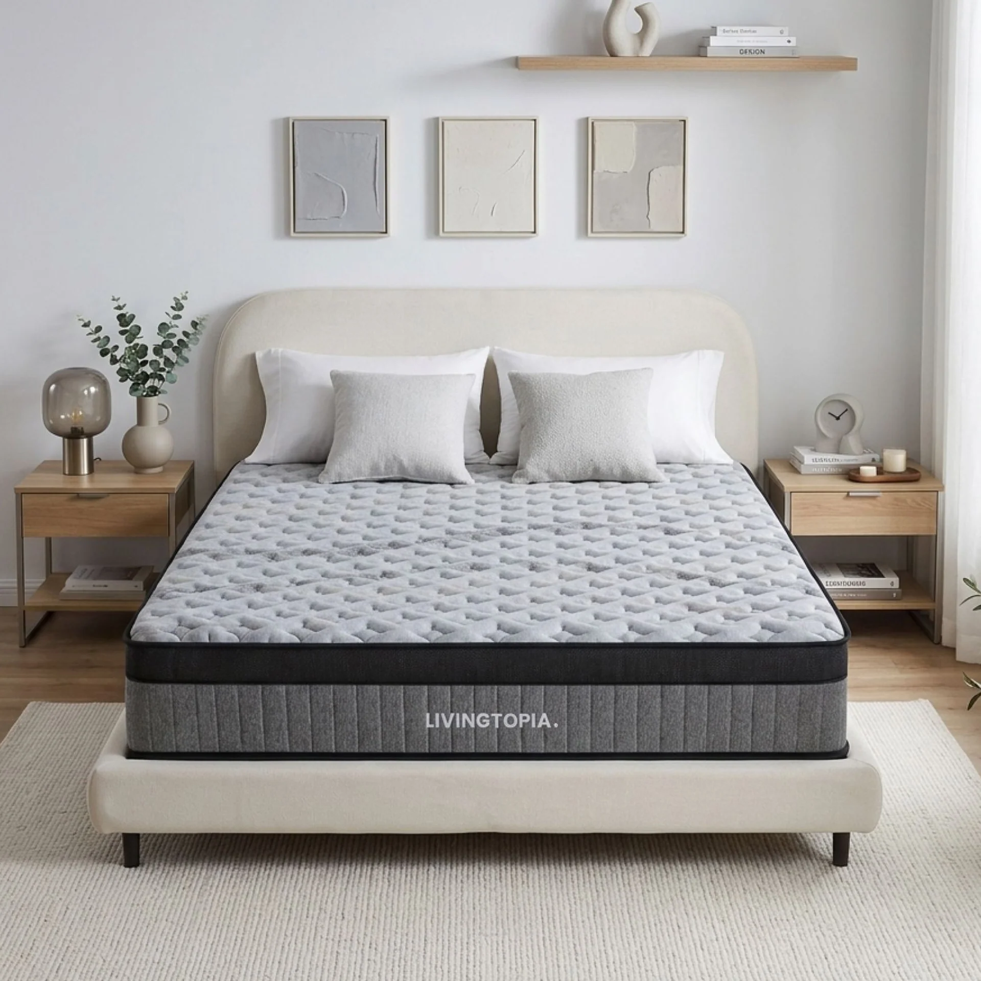 LivingTopia Hybrid Plus Double Mattress - Image 4