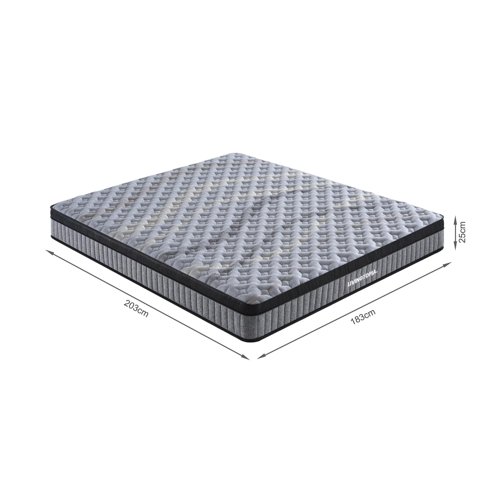 LivingTopia Hybrid Plus Super King Mattress - Image 17