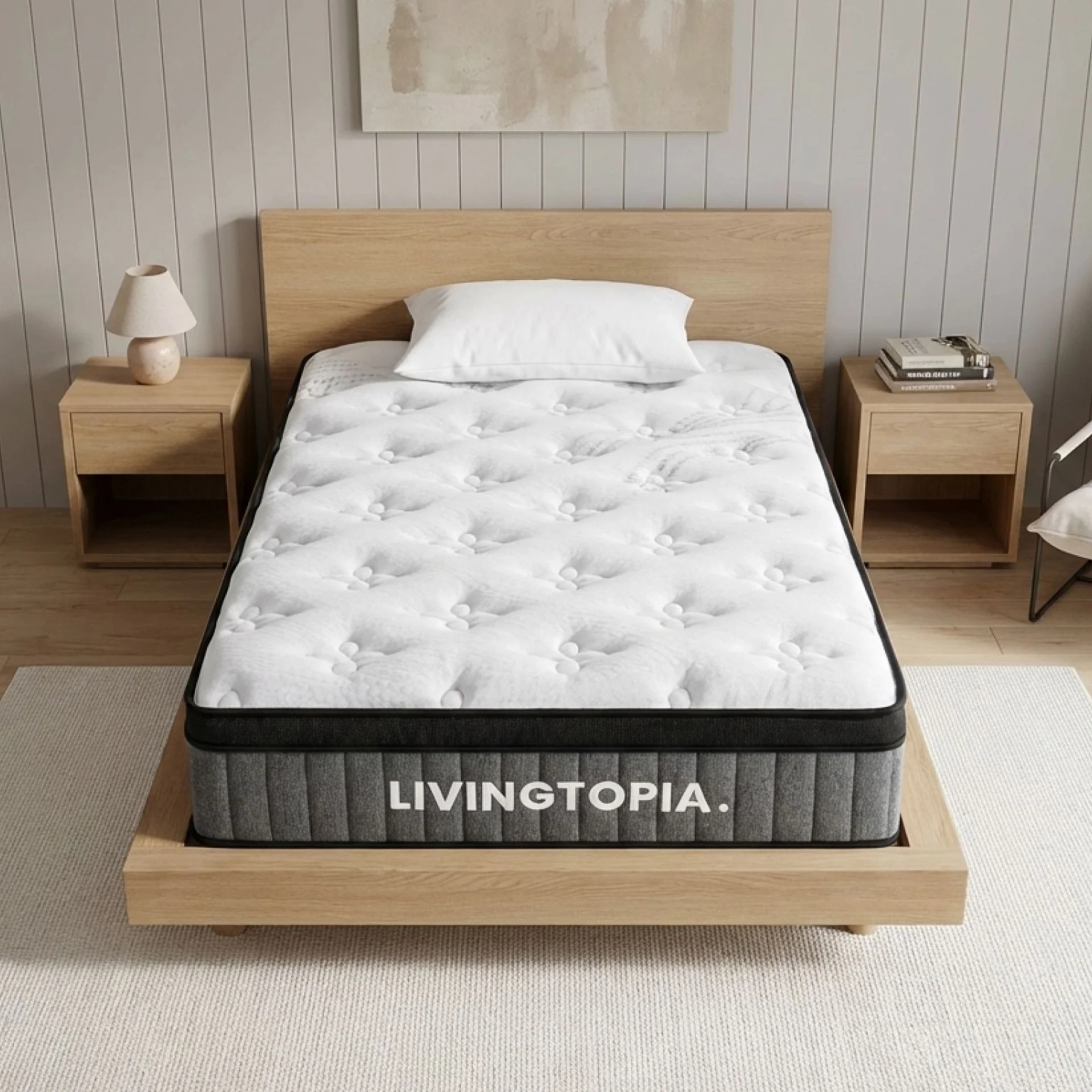 LivingTopia Hybrid Prime King Single Mattress - Image 14
