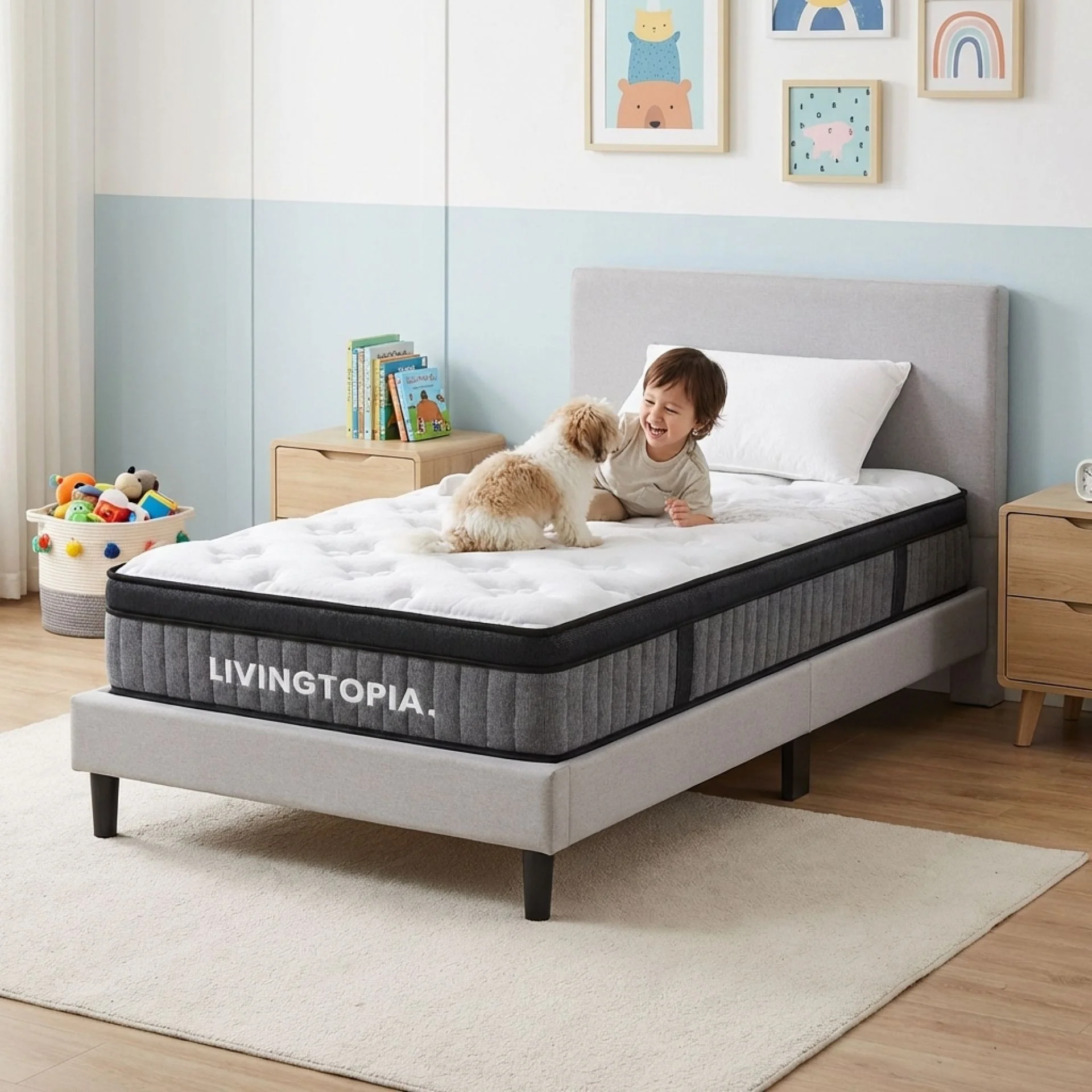 LivingTopia Hybrid Prime King Single Mattress - Image 16