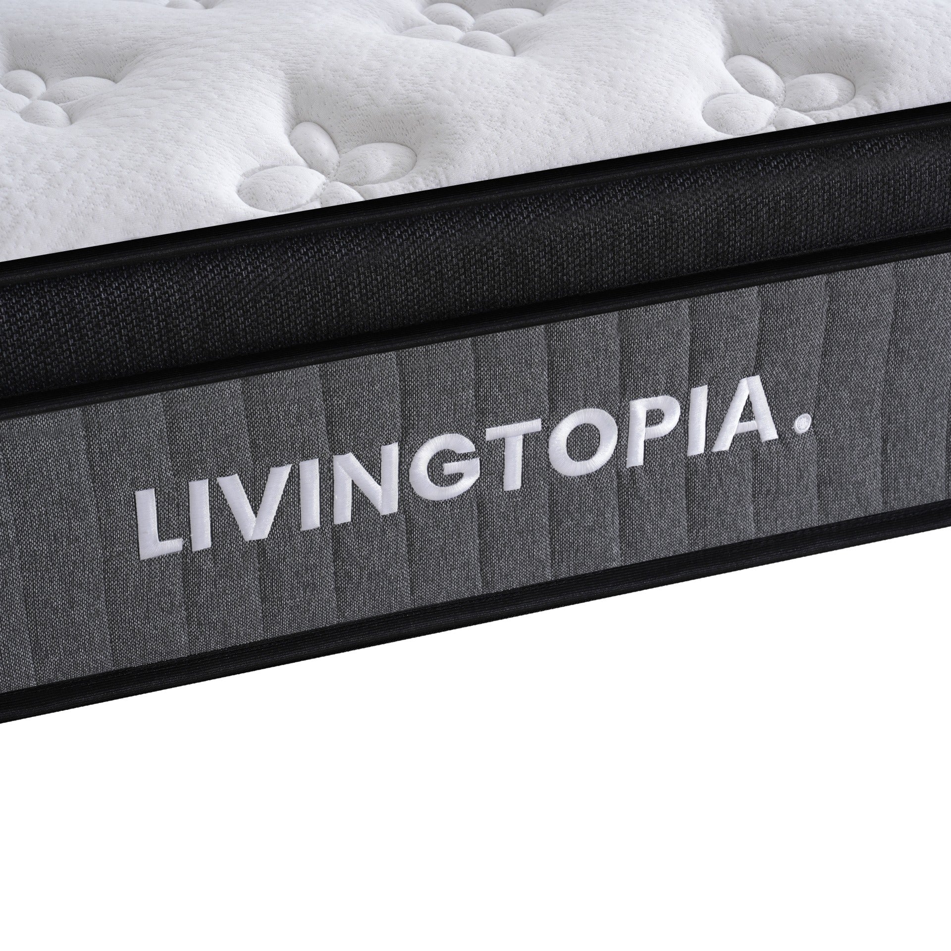LivingTopia Hybrid Prime Queen Mattress - Image 9