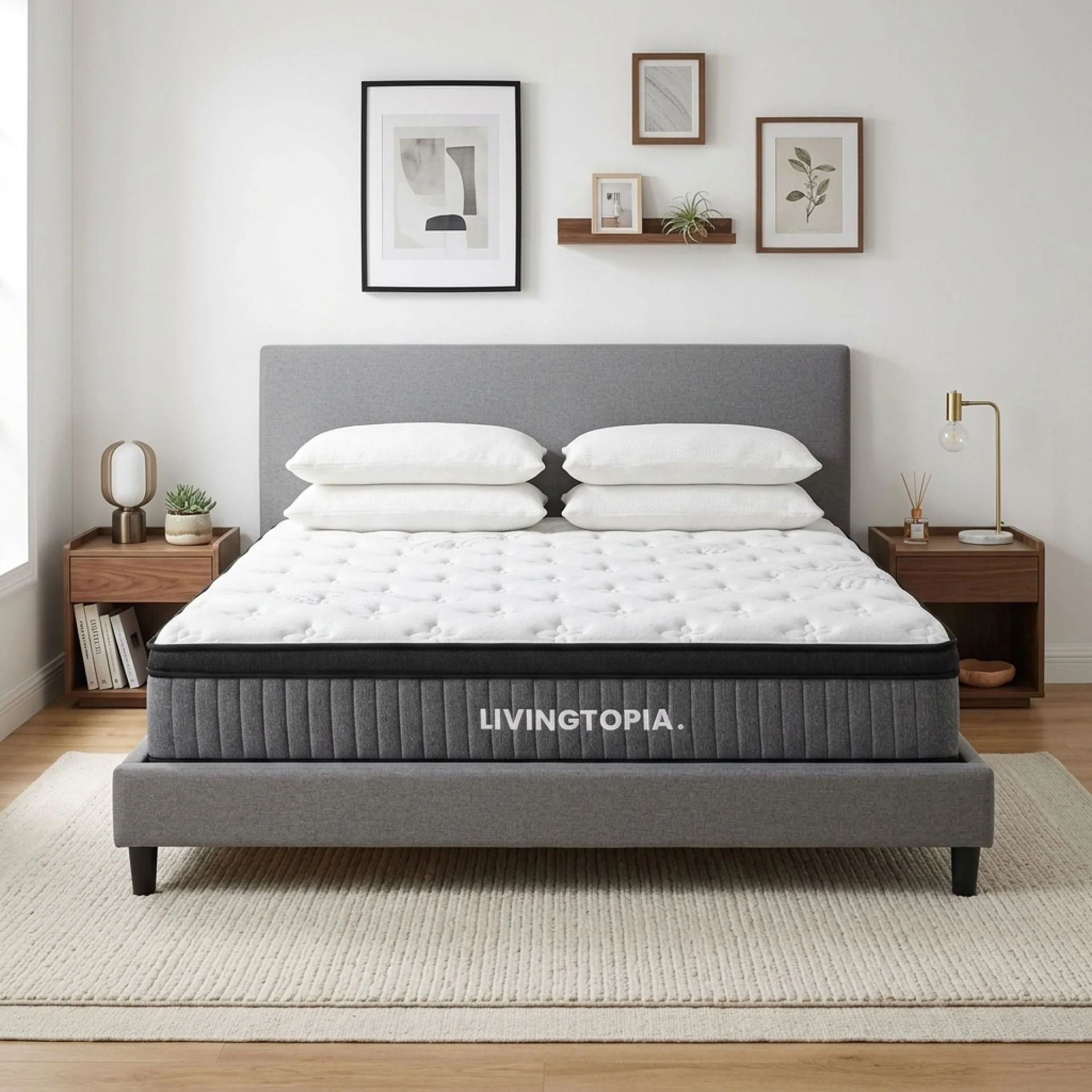 LivingTopia Hybrid Prime Super King Mattress - Image 12