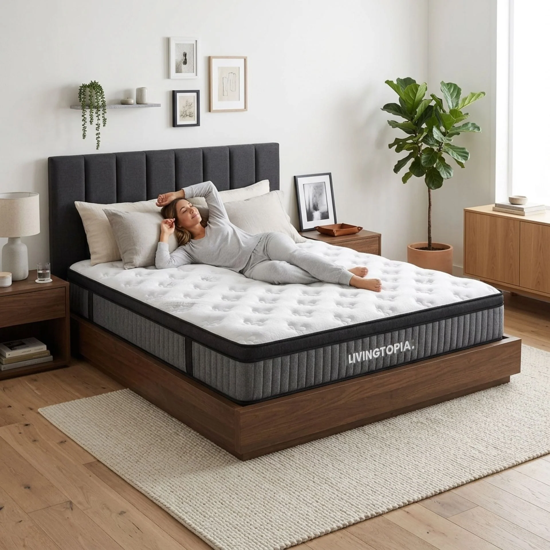 LivingTopia Hybrid Prime Super King Mattress - Image 17