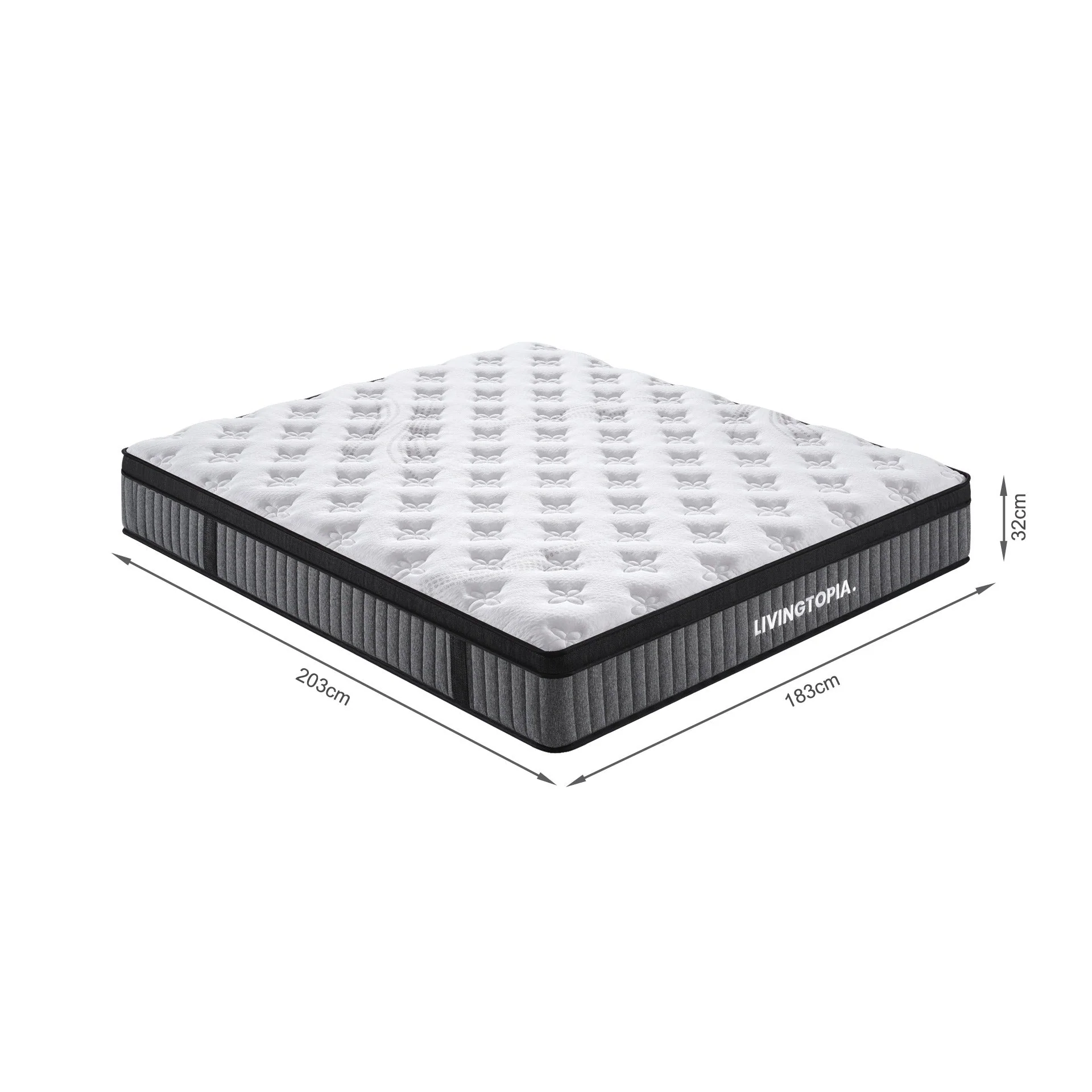 LivingTopia Hybrid Prime Super King Mattress - Image 18