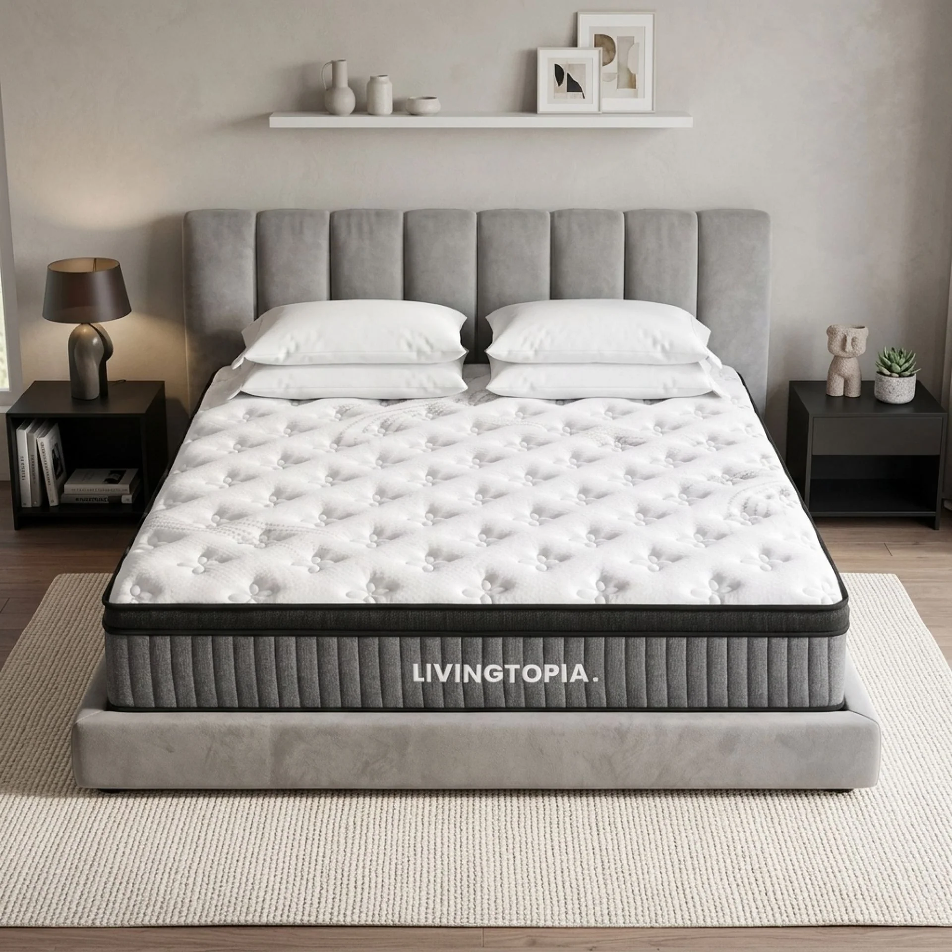 LivingTopia Hybrid Prime Super King Mattress - Image 4