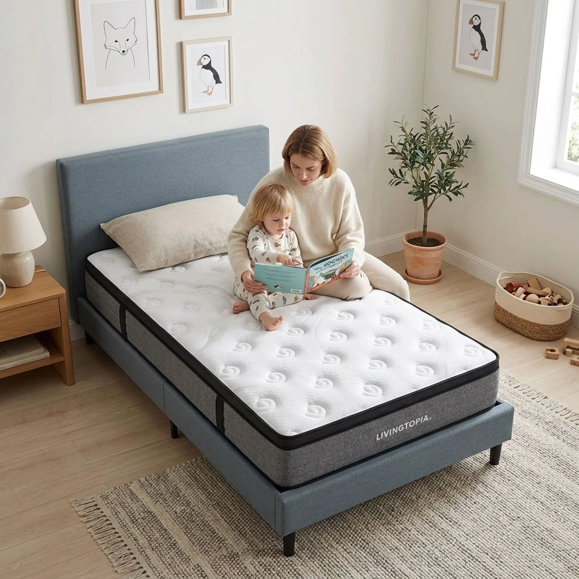 LivingTopia Hybrid Pro King Single Mattress - Image 16