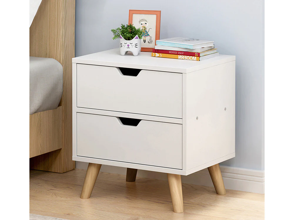 LOY Bedside Table - WHITE - Image 3