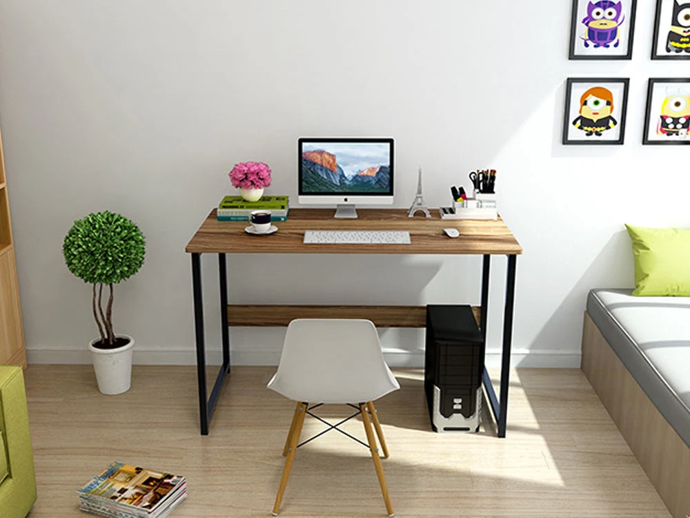 MADISON 120cm Desk - BLACK - Image 2