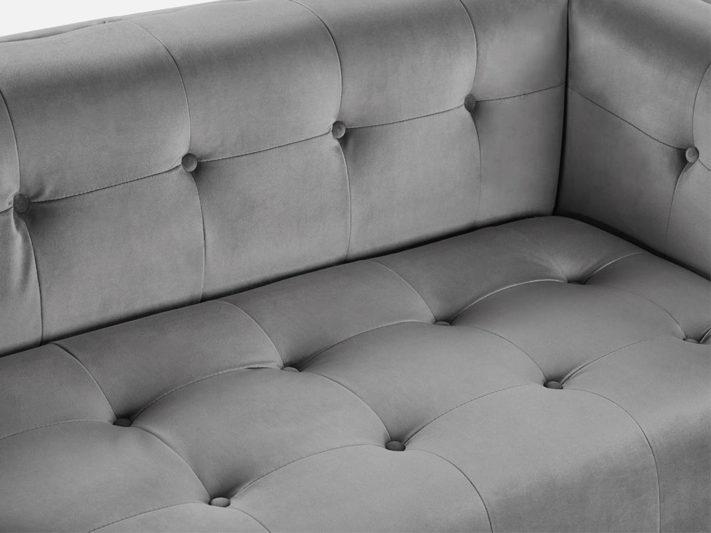 MANAROLA 2 Seater Sofa - GREY - Image 6