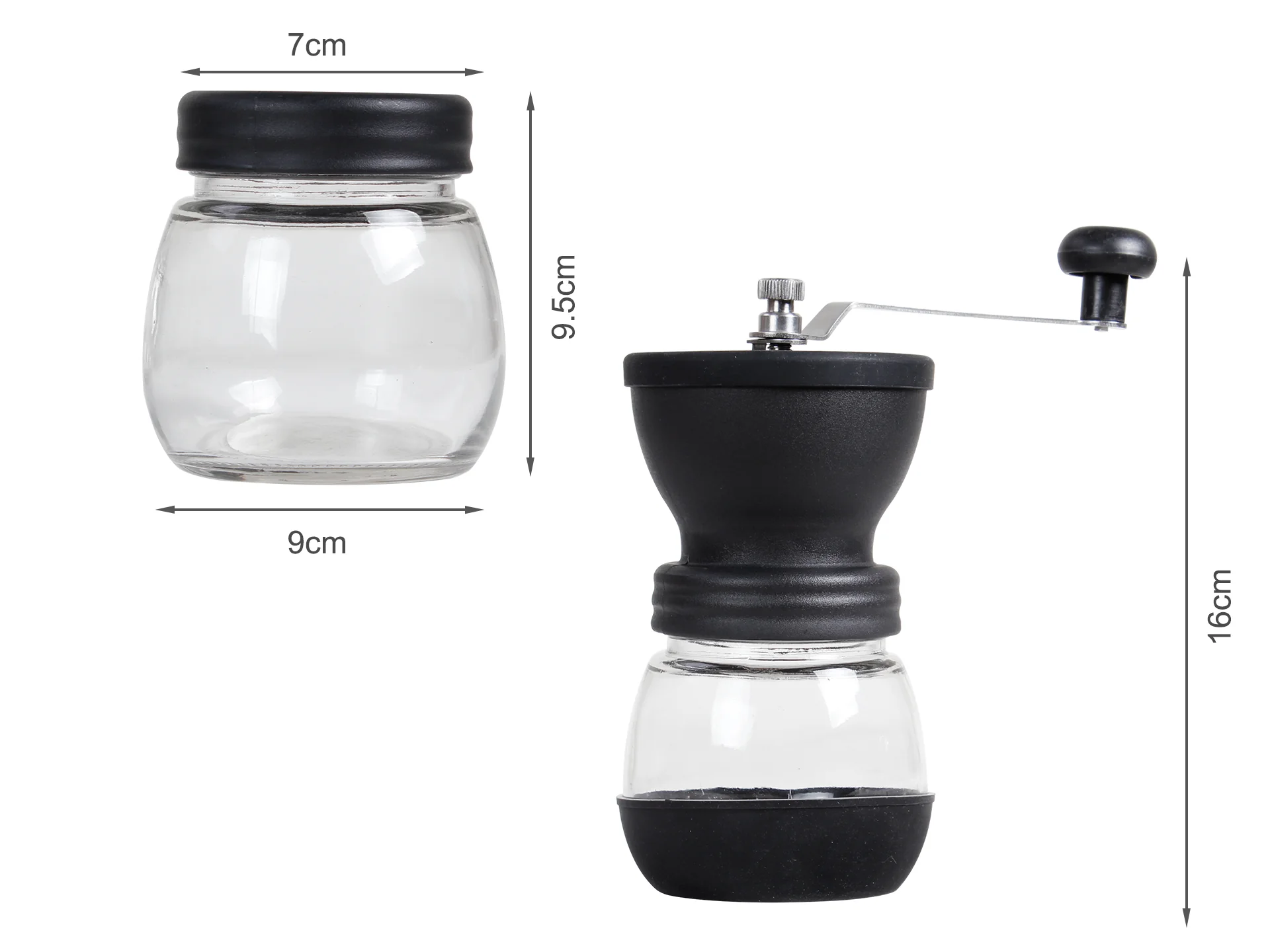 Manual Glass Coffee Grinder - Image 7