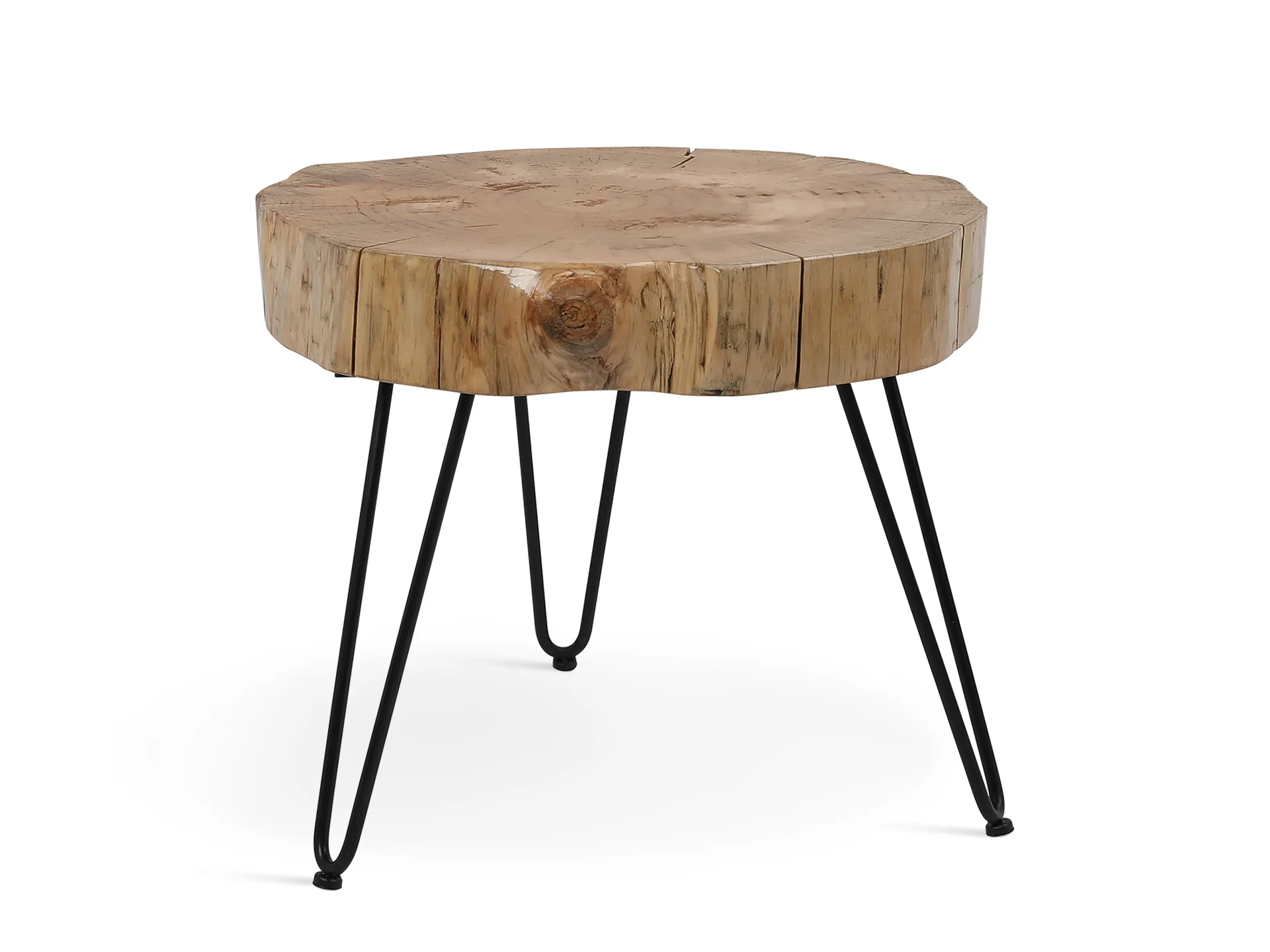 MARIN Solid Wood Coffee Table Side Table 50cm - Image 2