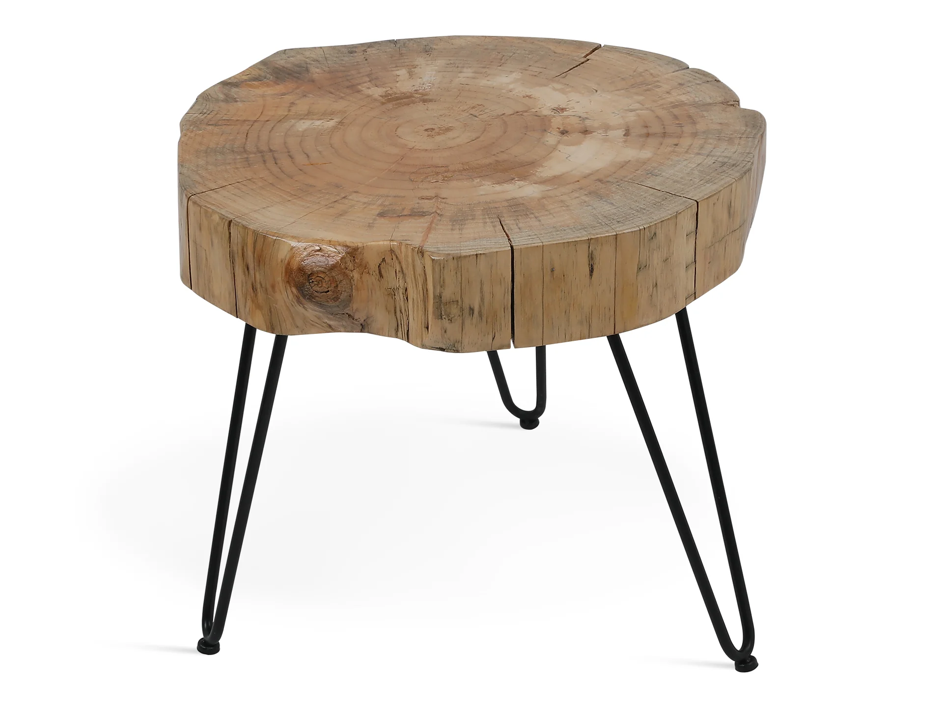 MARIN Solid Wood Coffee Table Side Table 50cm - Image 3