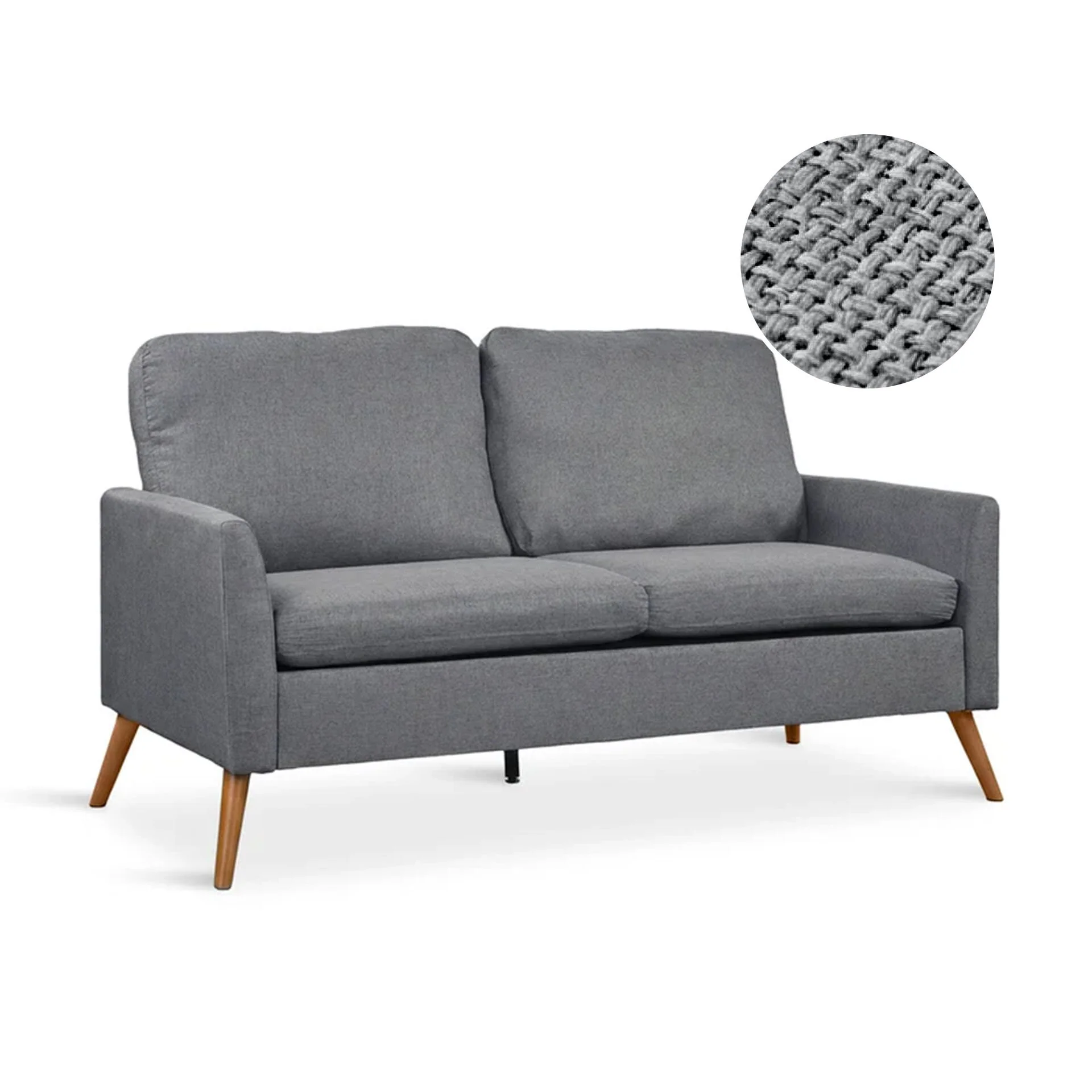 Marine 3 Seater Sofa - Dark Grey - Image 7