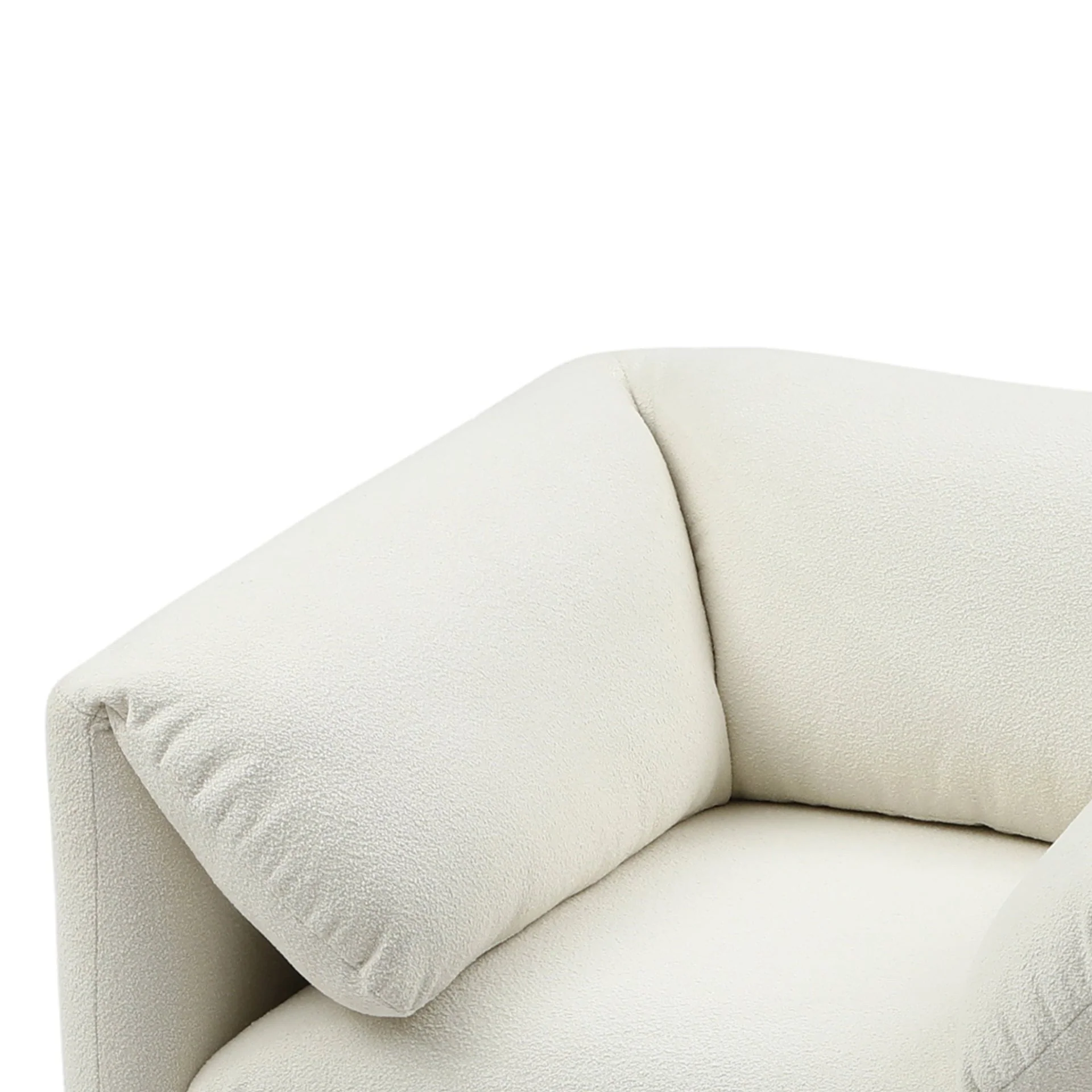 Marion Boucle Occasional Chair - Cream - Image 13