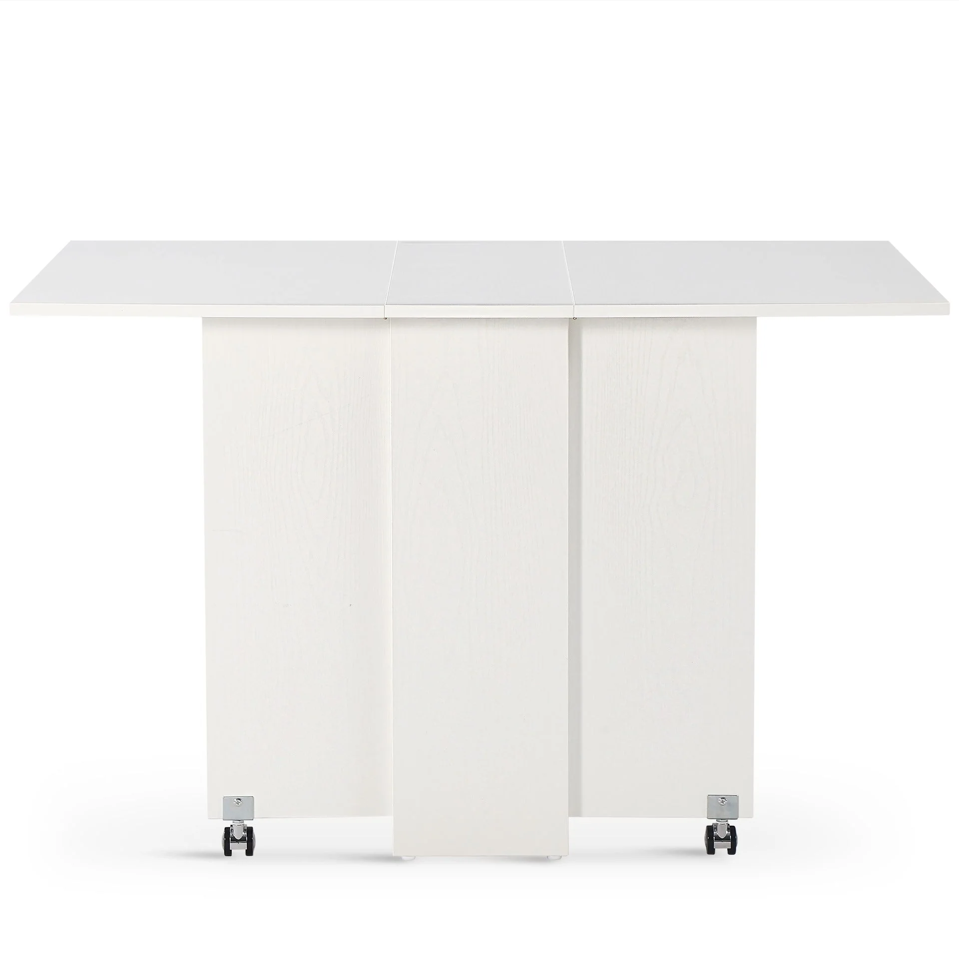 Maverick Foldable Dining Table - White - Image 6