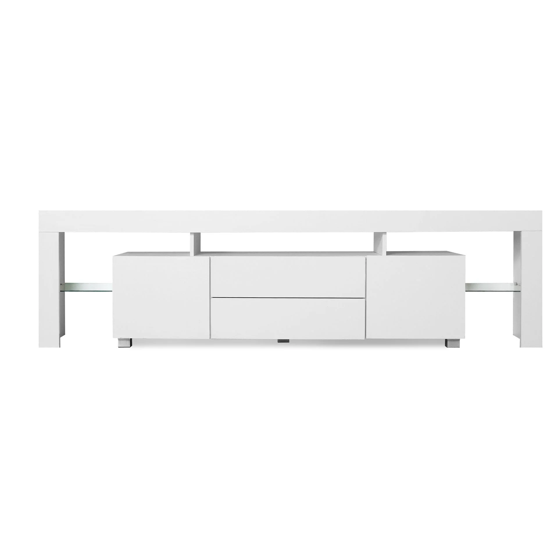 Micco 2m LED Entertainment Unit - White - Image 11