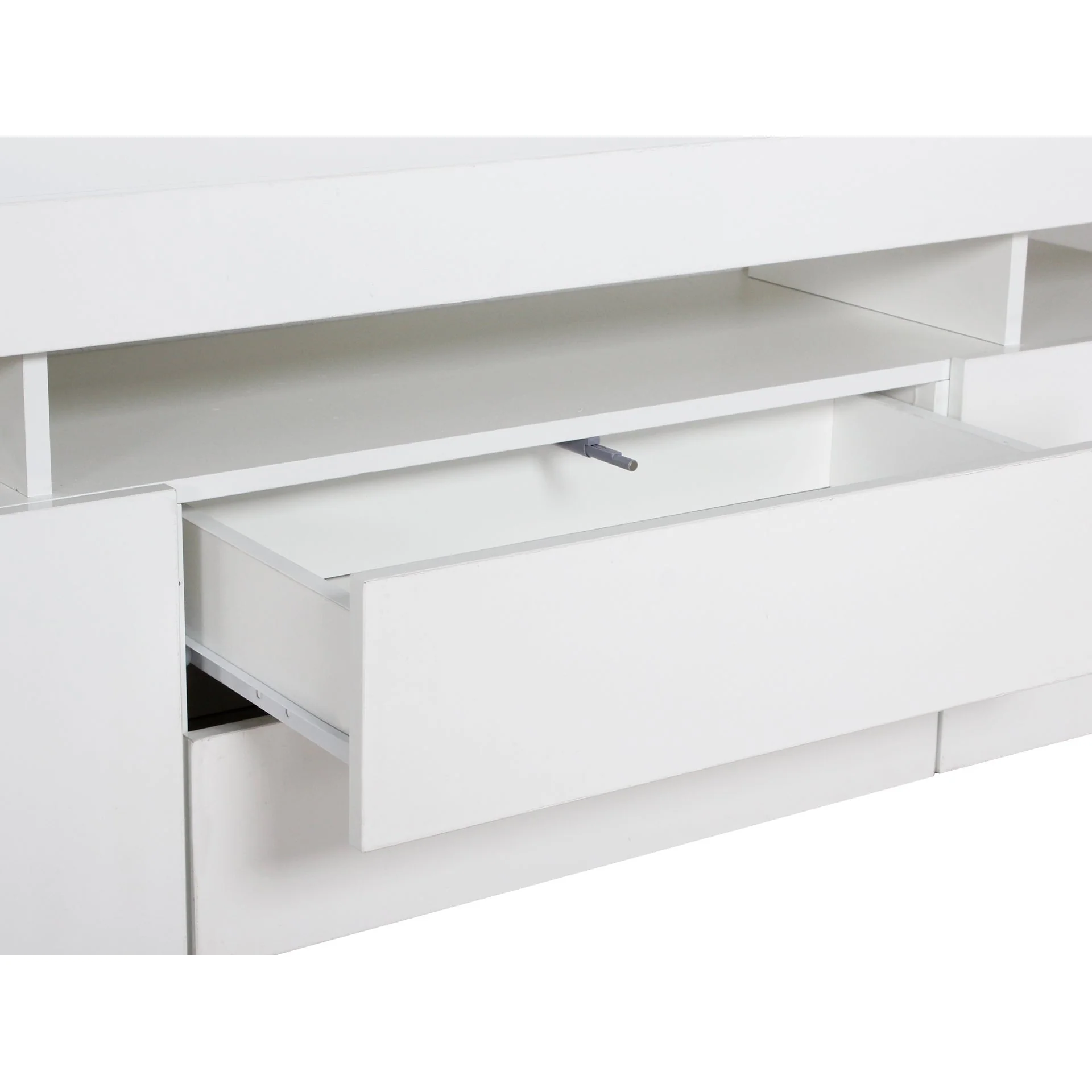 Micco 2m LED Entertainment Unit - White - Image 13