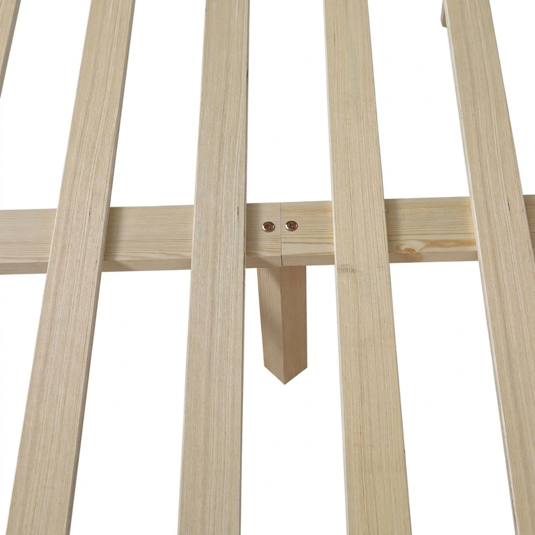 Miro Double Wooden Bed Frame - Natural - Image 11