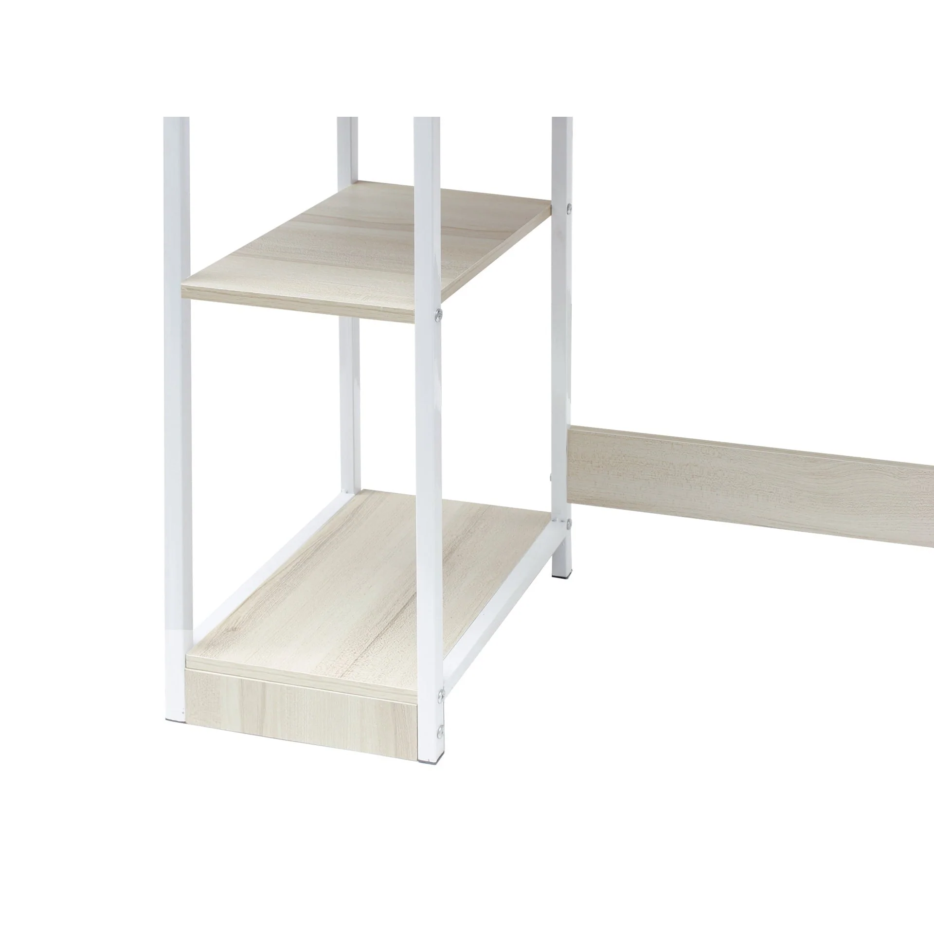 Monroe 100cm Computer Desk - White - Image 8