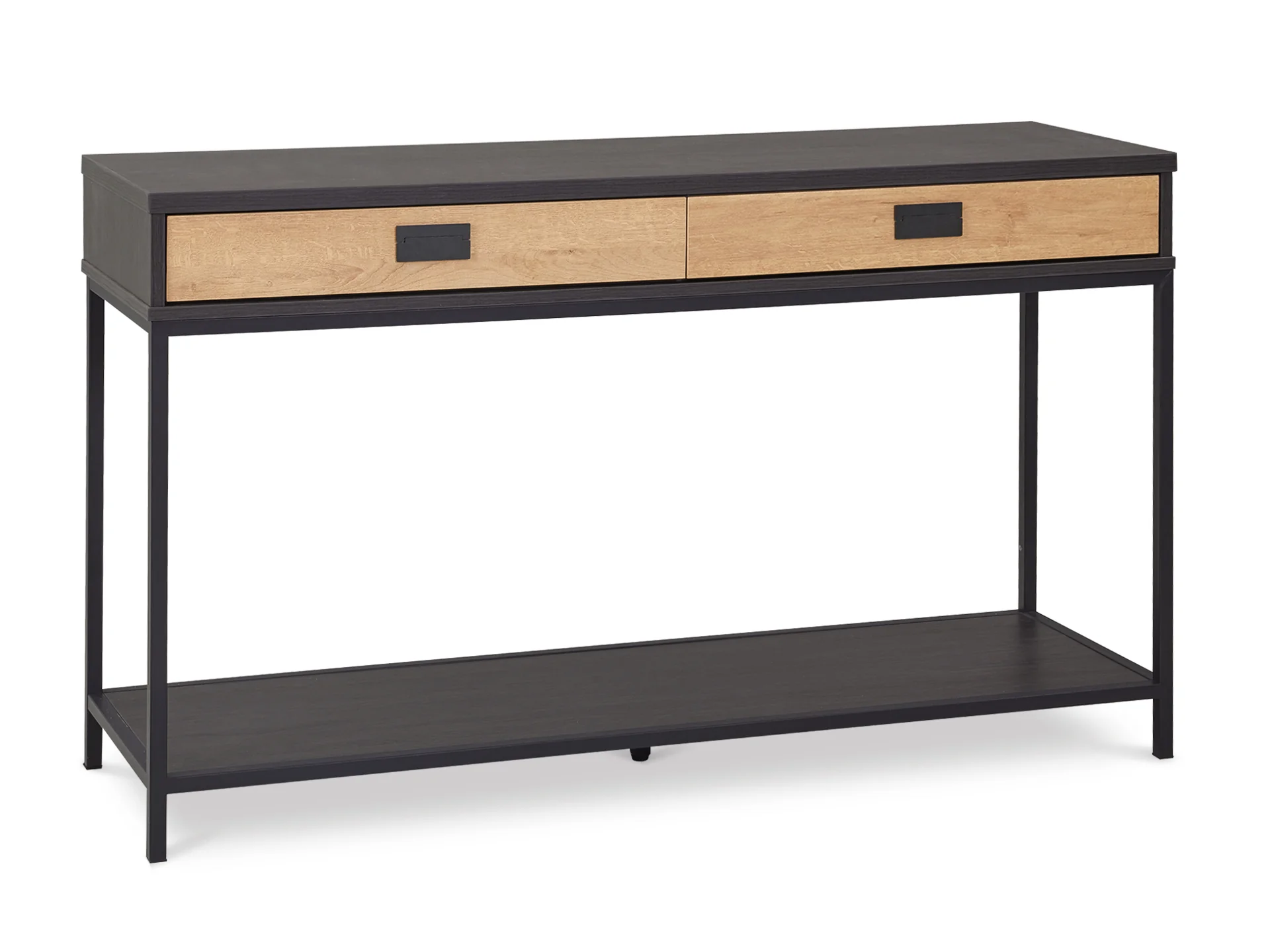 Morris Wooden Console Table - Oak - Image 2