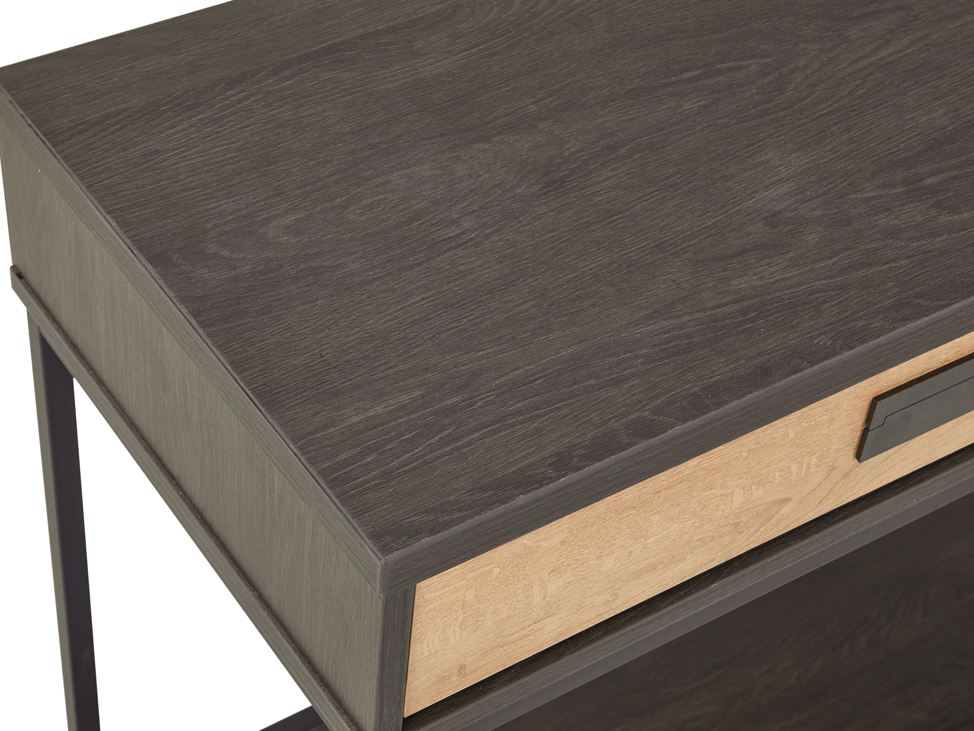 Morris Wooden Console Table - Oak - Image 6