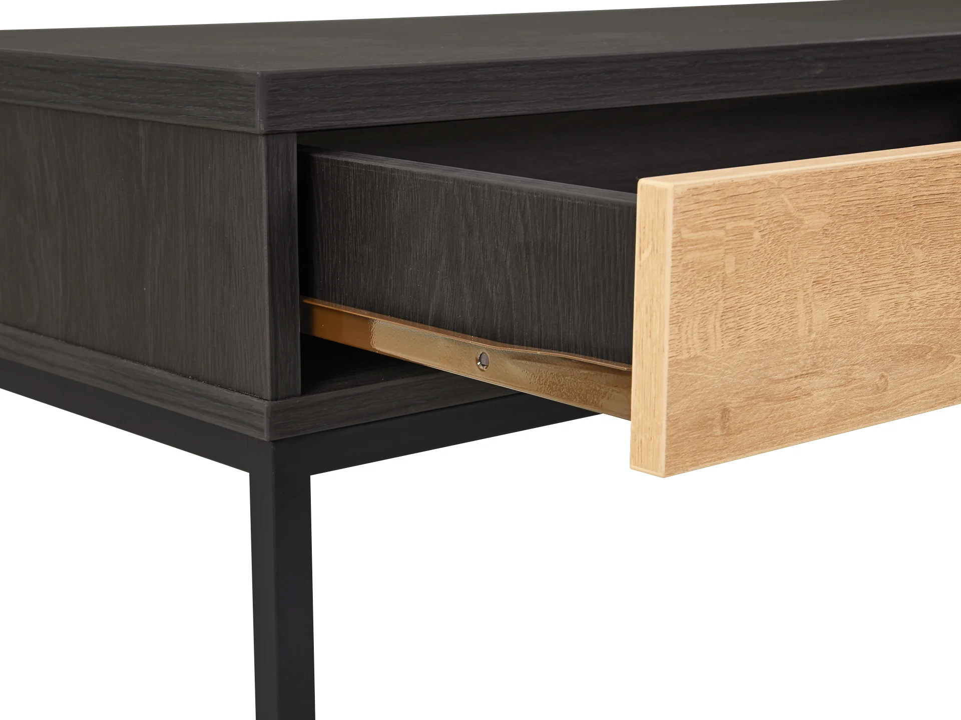 Morris Wooden Console Table - Oak - Image 8