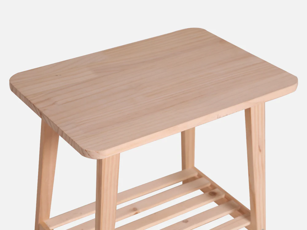 MYLES Wooden Side Table - OAK - Image 7