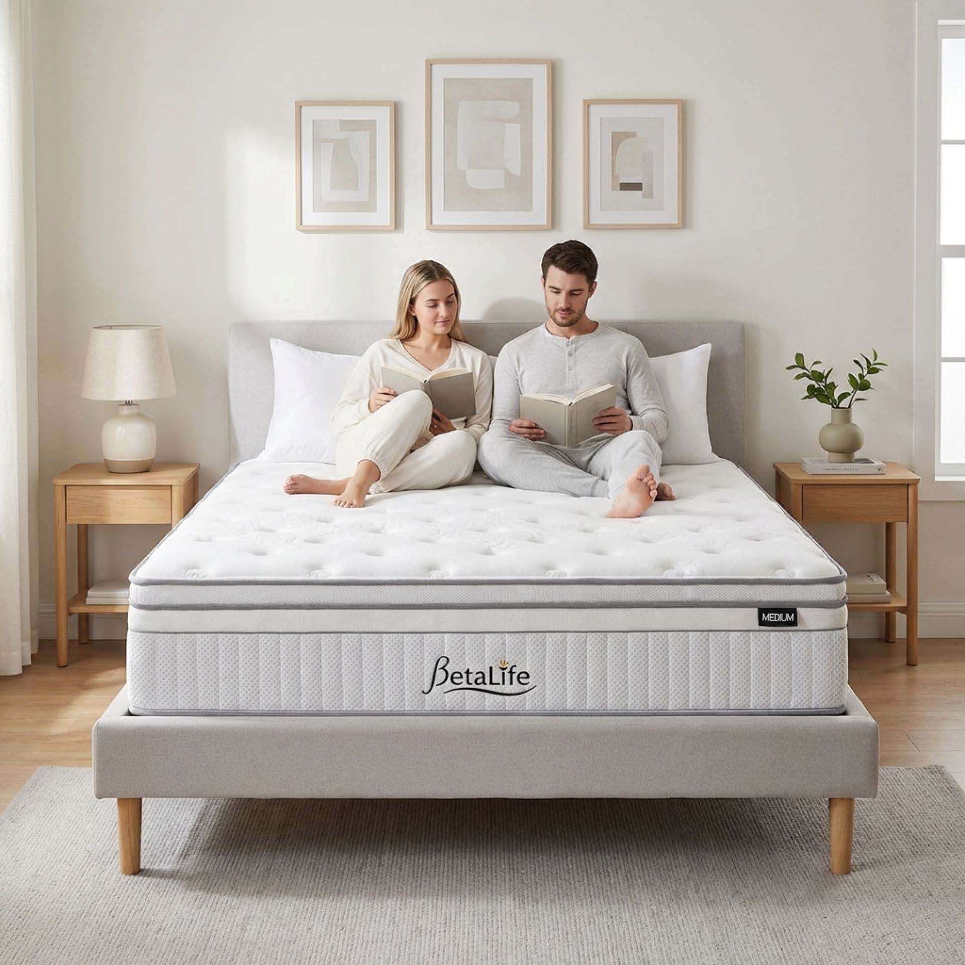 Bamboo Prime 5 Zoned Pocket Spring Medium Plush Mattress - King