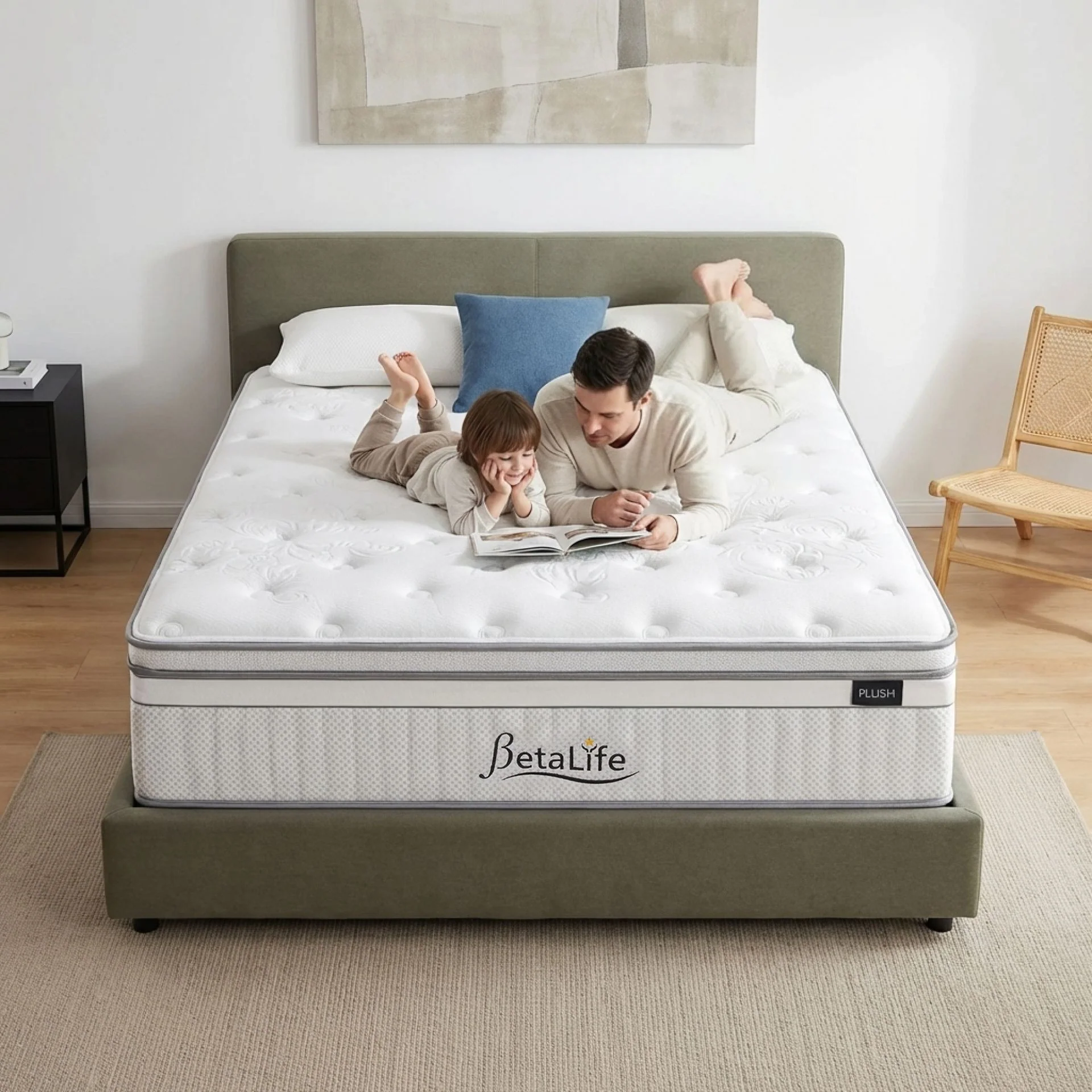 Natureblend Prime 5 Zone Pocket Spring Plush Mattress - Double