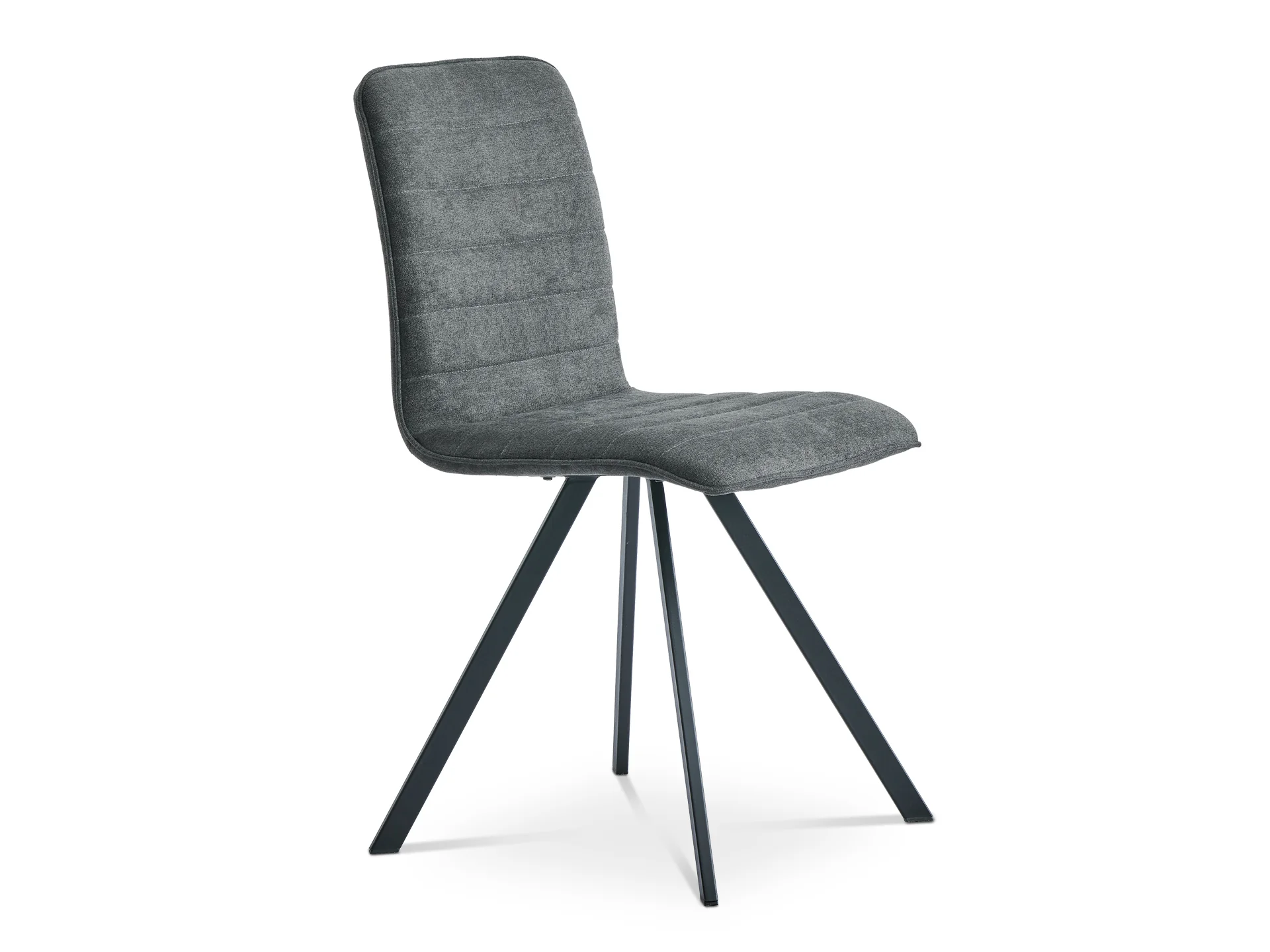 NOELLE 4PCS Upholstered Dining Chair - LIGHT GREY - Image 4