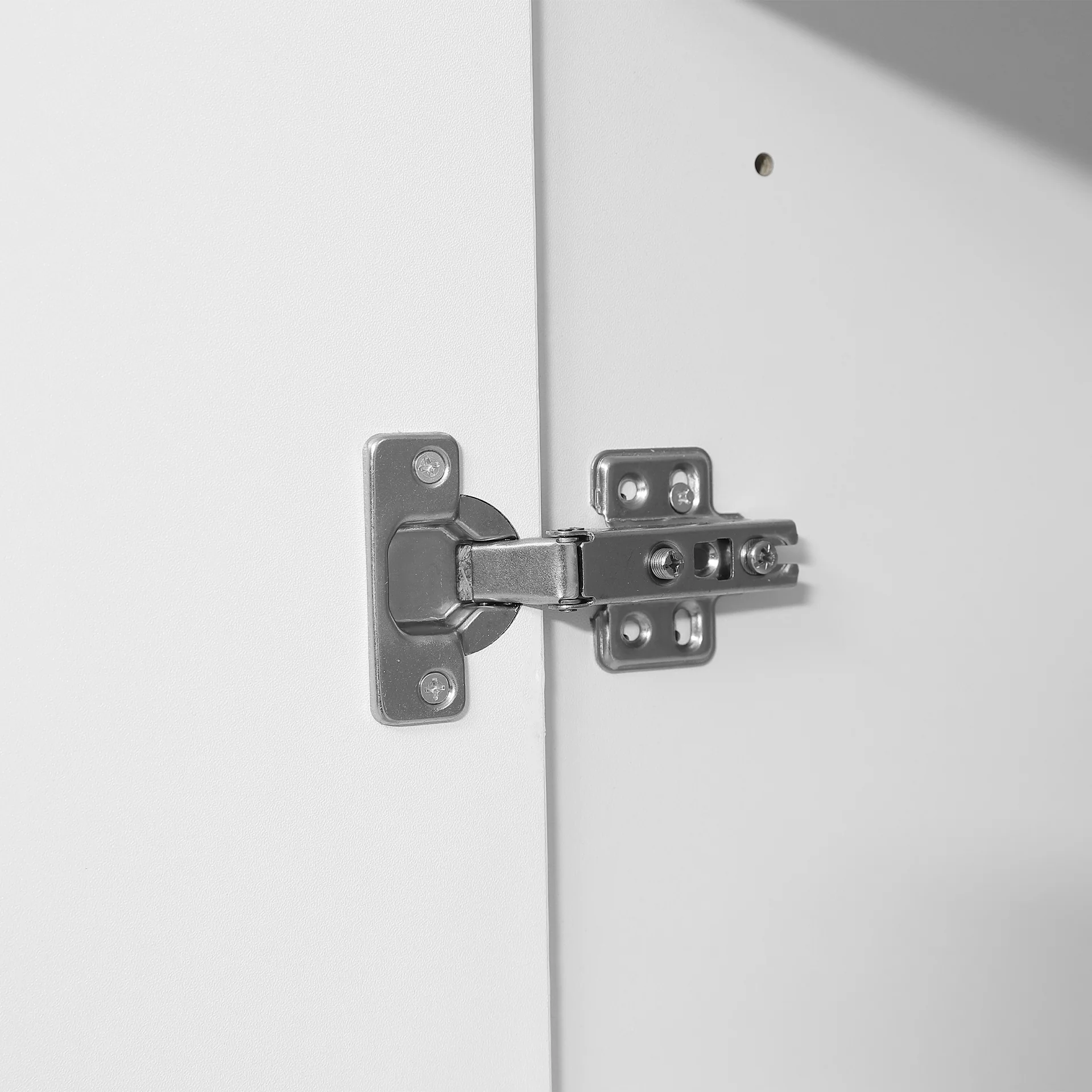 Nordic 2 Door Cupboard 80cm - White - Image 12