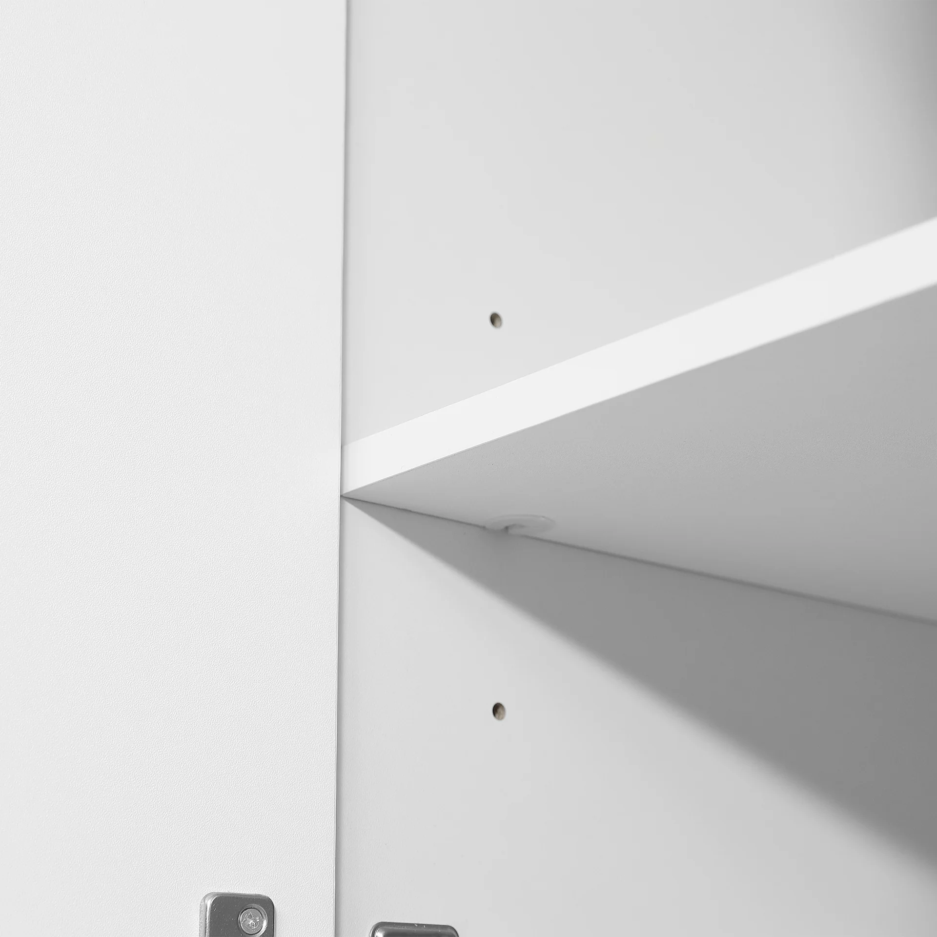 Nordic 2 Door Cupboard 80cm - White - Image 13