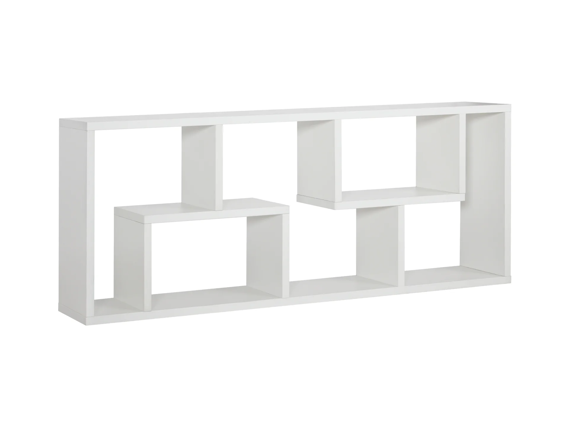 Nyasa Bookshelf Display Shelf - White - Image 4